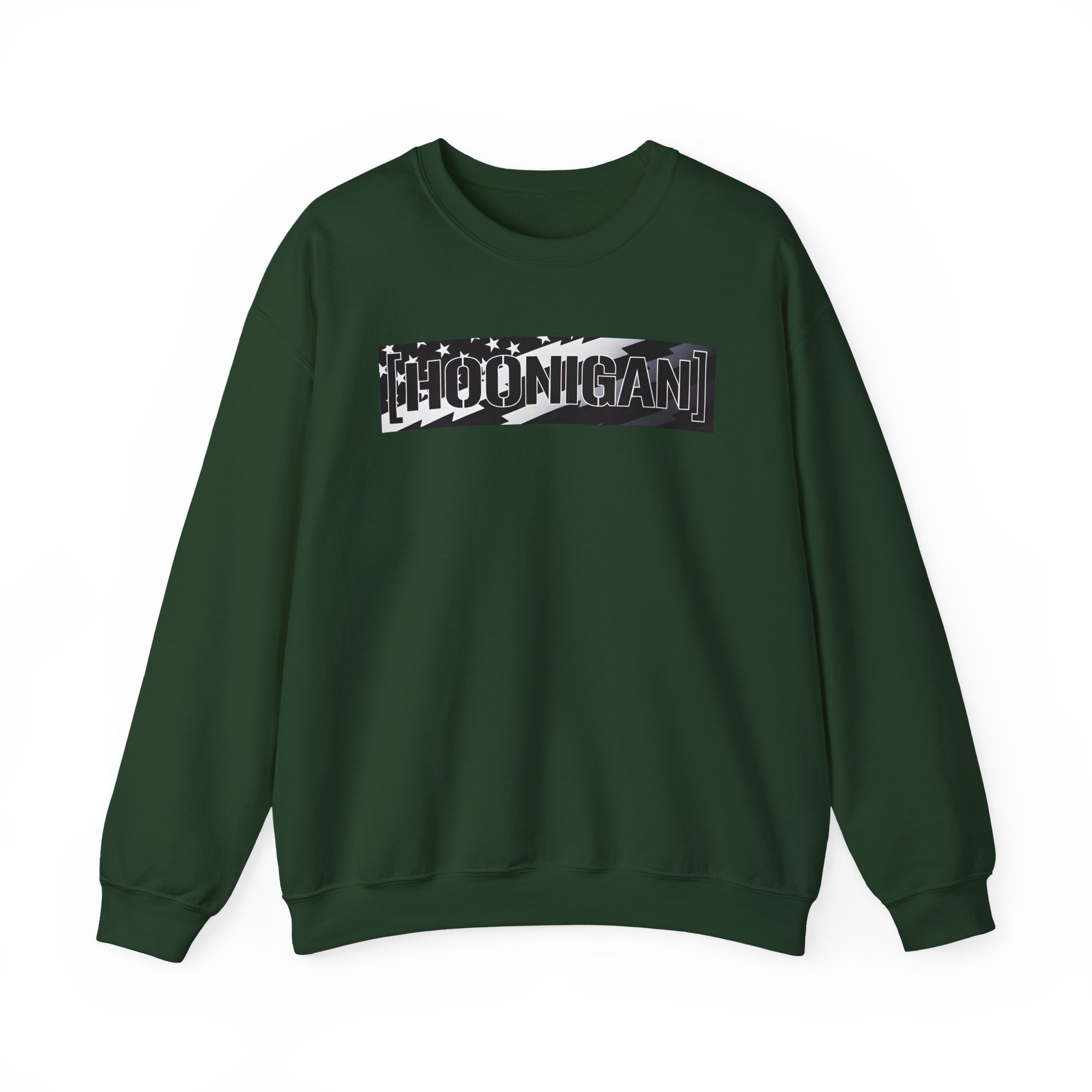 Ken Block Hoonigan Stars & Stripes Censor Bar Unisex Heavy Blendâ„¢ Crewneck Sweatshirt