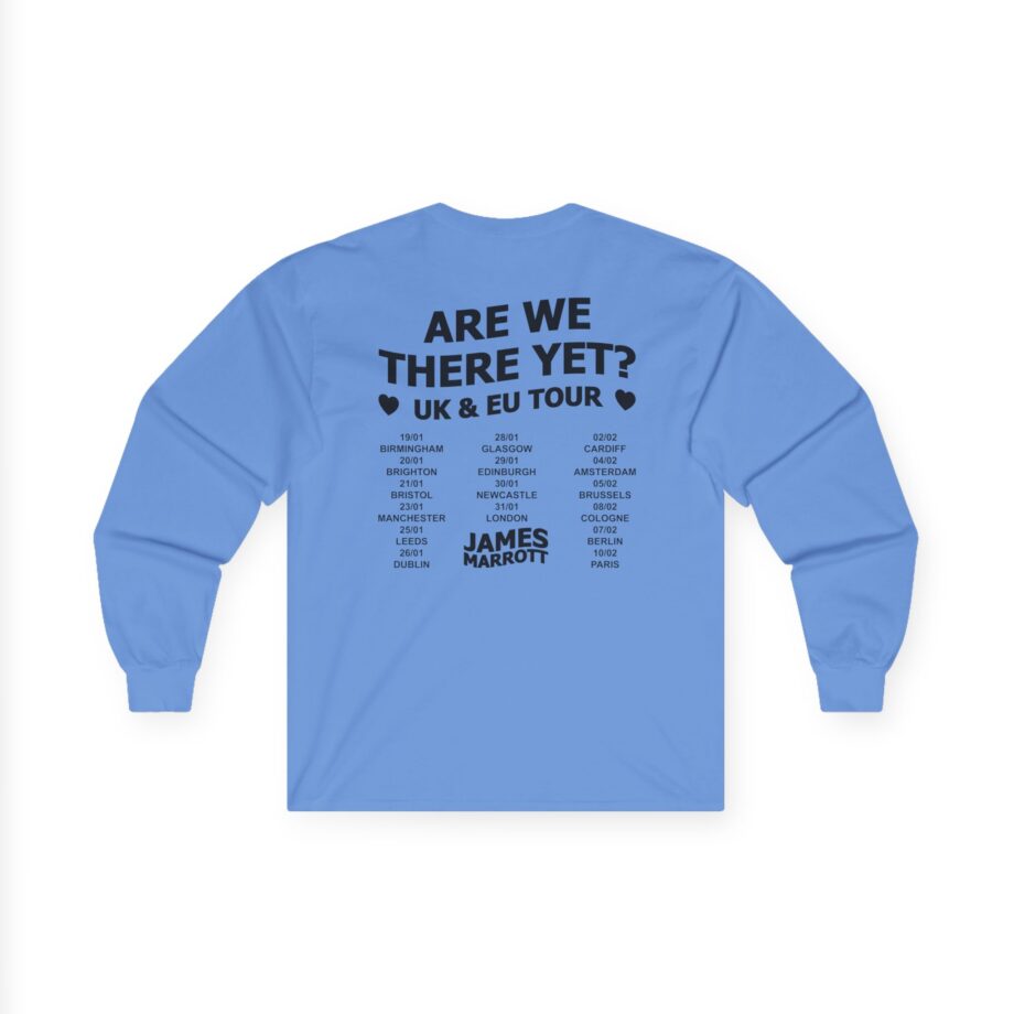 James Marriott 2024 Tour Logo Unisex Ultra Cotton Long Sleeve Tee