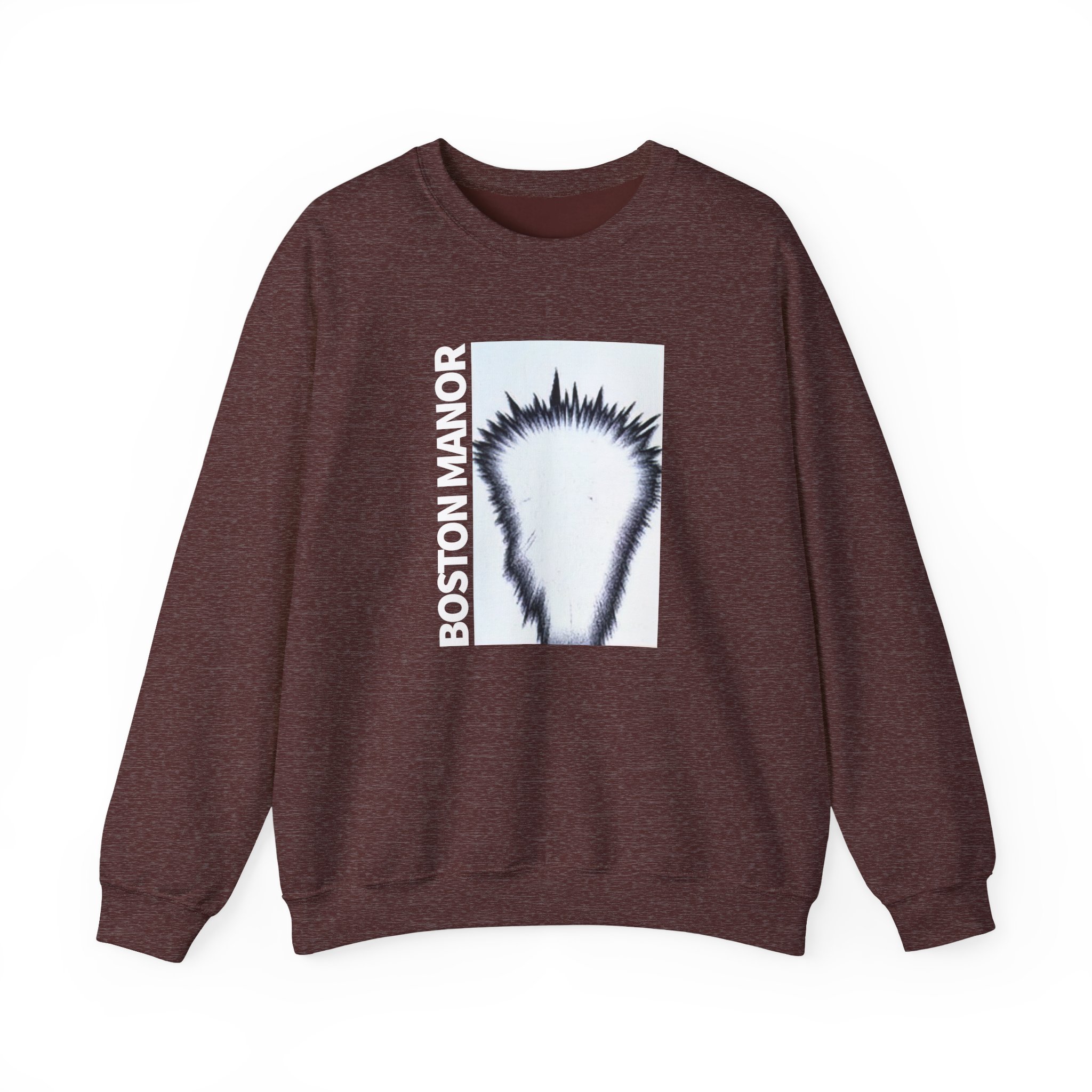 Boston Manor Flower Unisex Heavy Blendâ„¢ Crewneck Sweatshirt