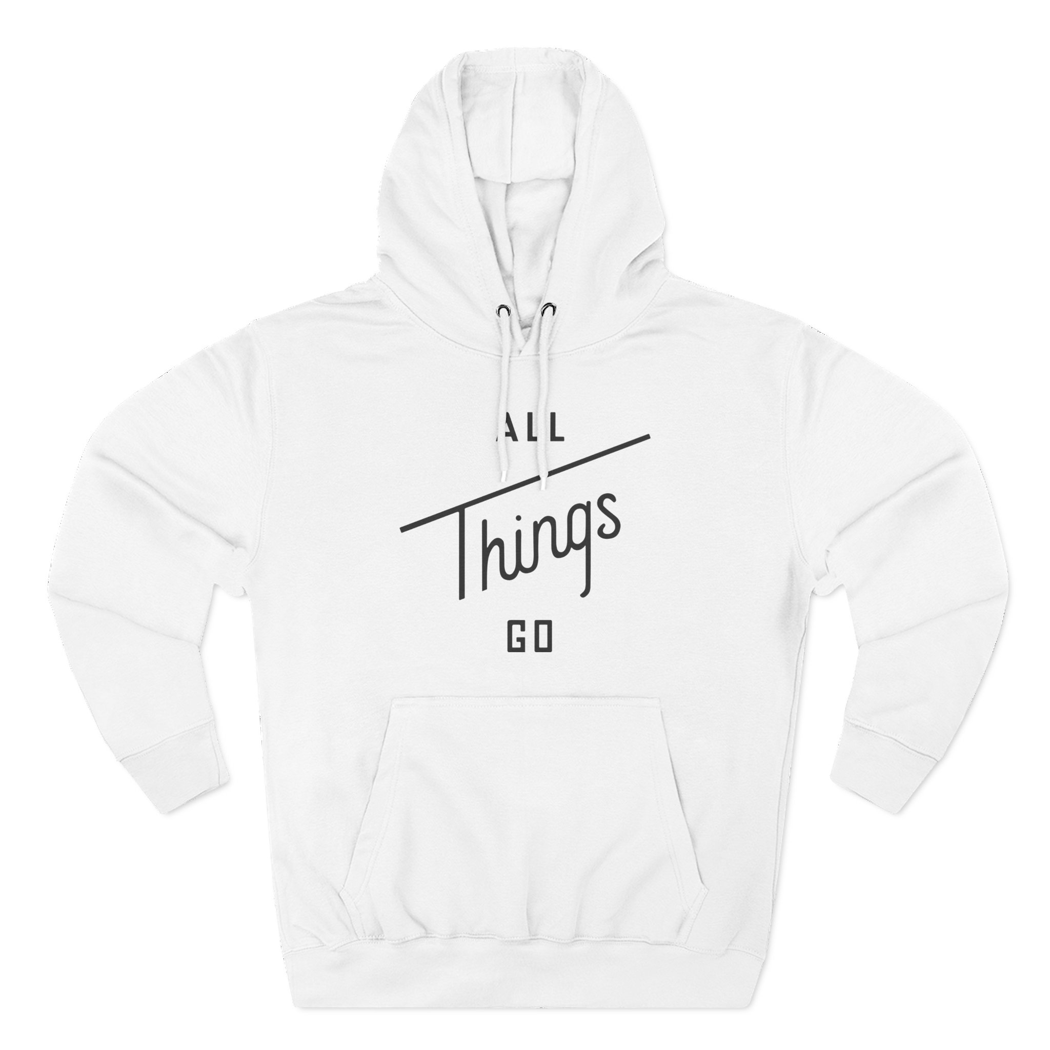 All Things Go Three-Panel Fleece Hoodie