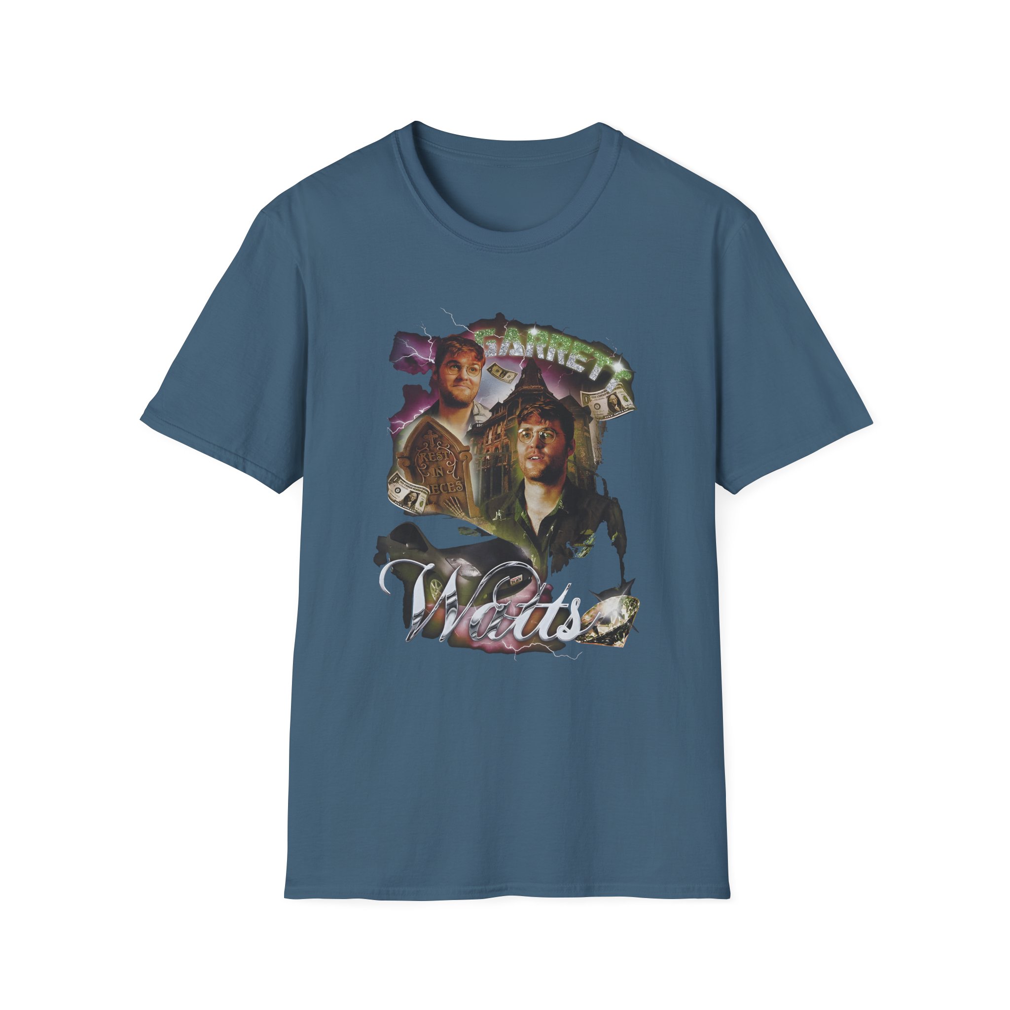 Garrett Watts Bootleg 90's Rap Unisex Softstyle T-Shirt