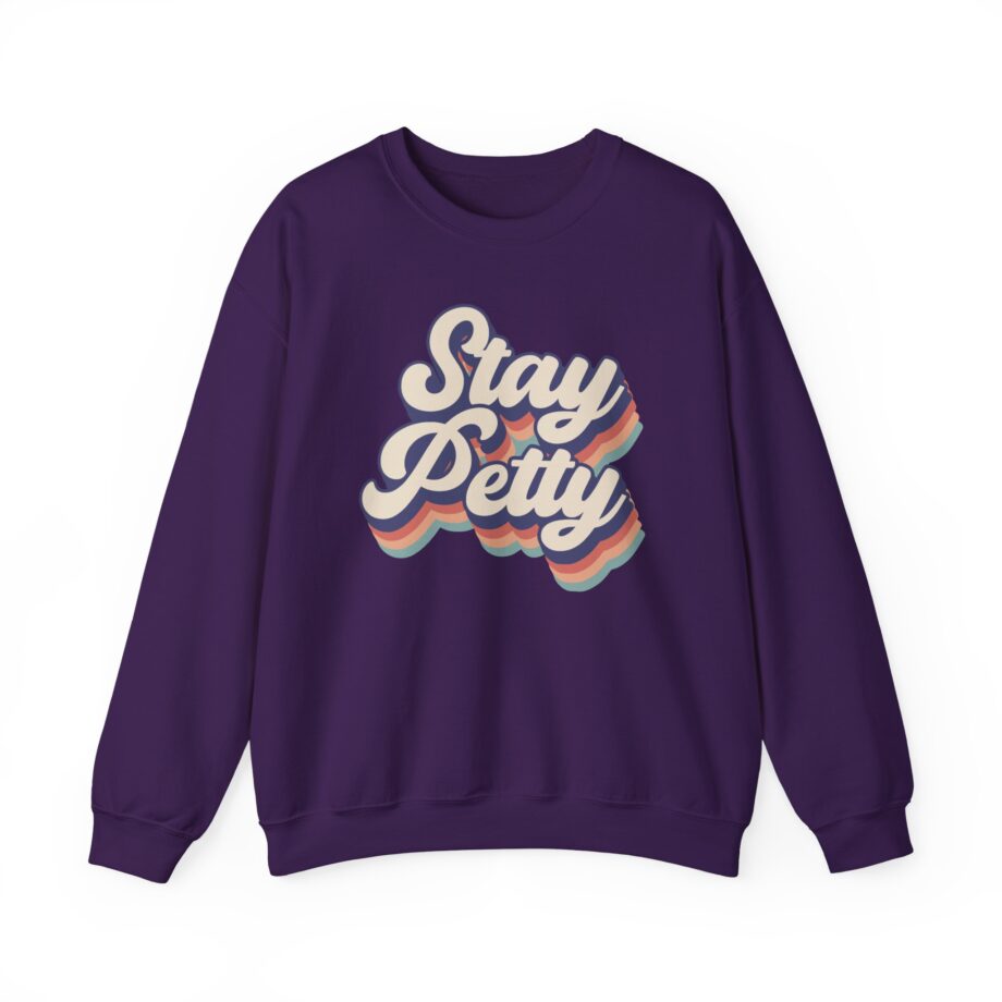 Charlotte Dobre Stay Petty Unisex Heavy Blend™ Crewneck Sweatshirt
