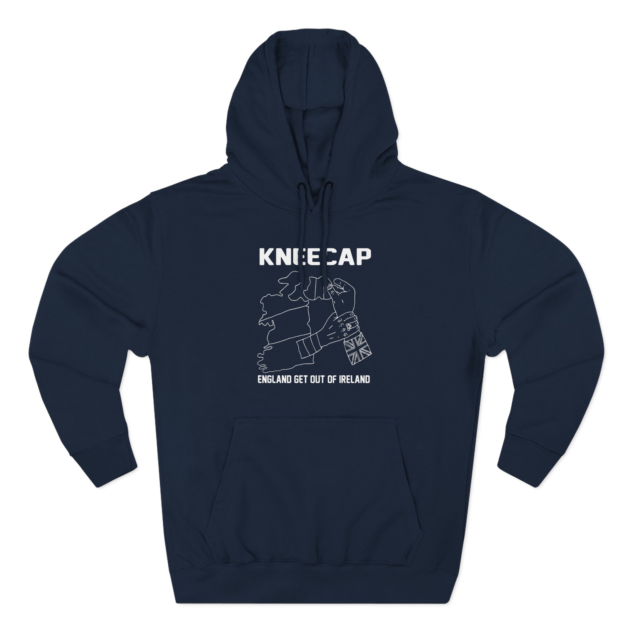 England Get Out of Ireland Three-Panel Fleece Hoodie