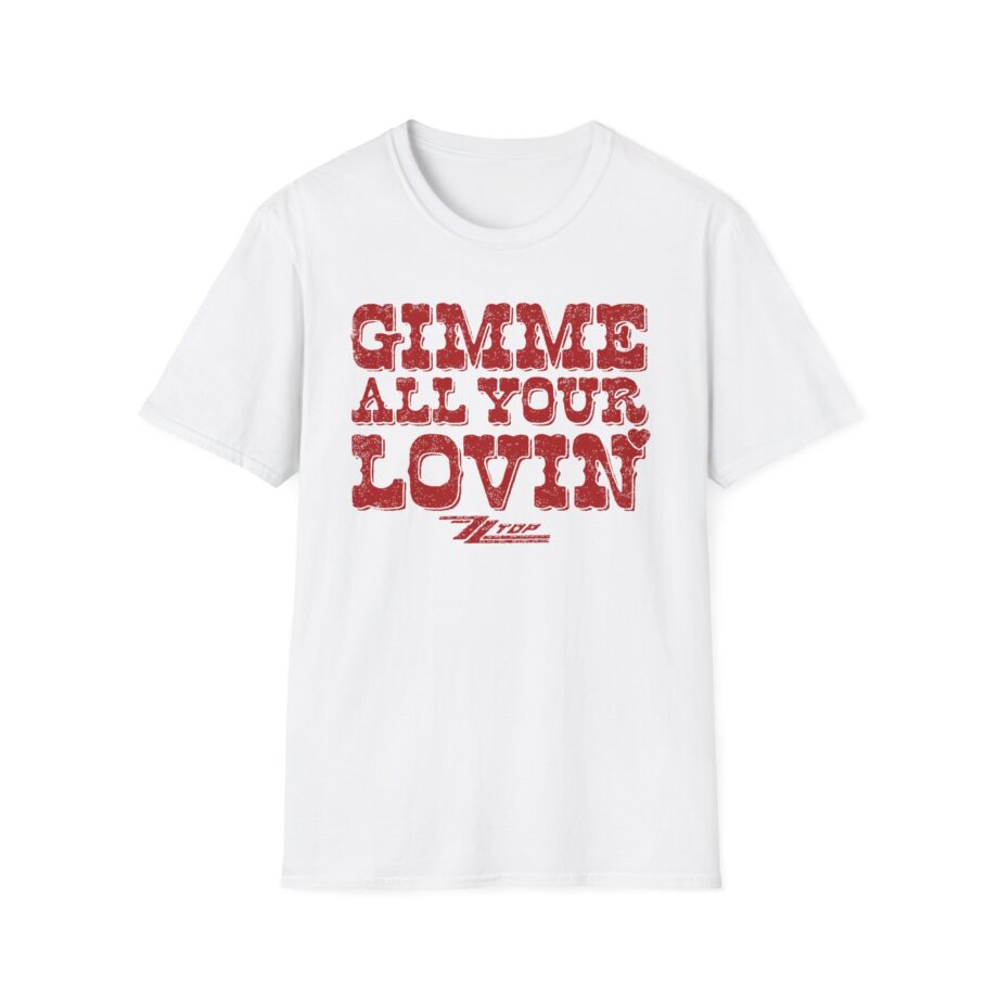 ZZ Top Valentine's Day Unisex Softstyle T-Shirt