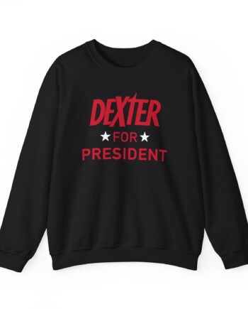 Dexter For President Unisex Heavy Blend™ Crewneck Sweatshirt