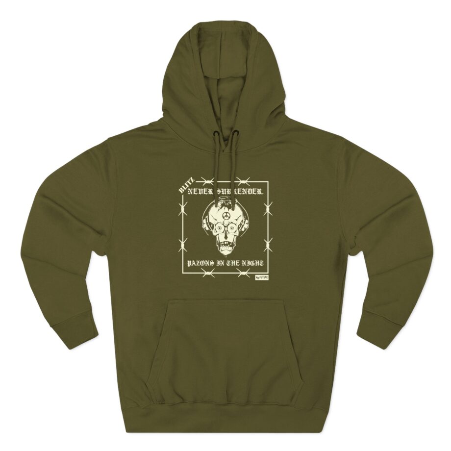 Blitz Never Surrender Three-Panel Fleece Hoodie