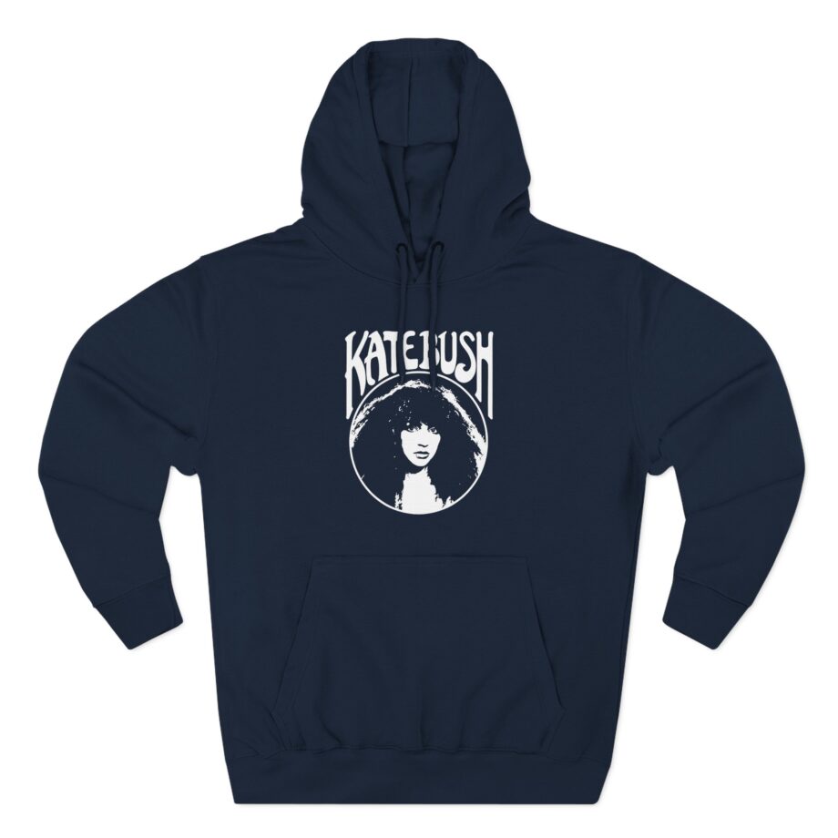 Kate Bush  Circle Logo Three-Panel Fleece Hoodie