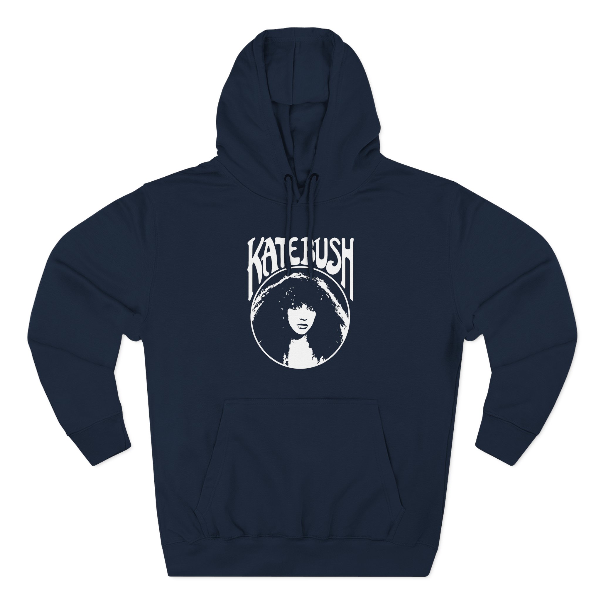 Kate Bush  Circle Logo Three-Panel Fleece Hoodie