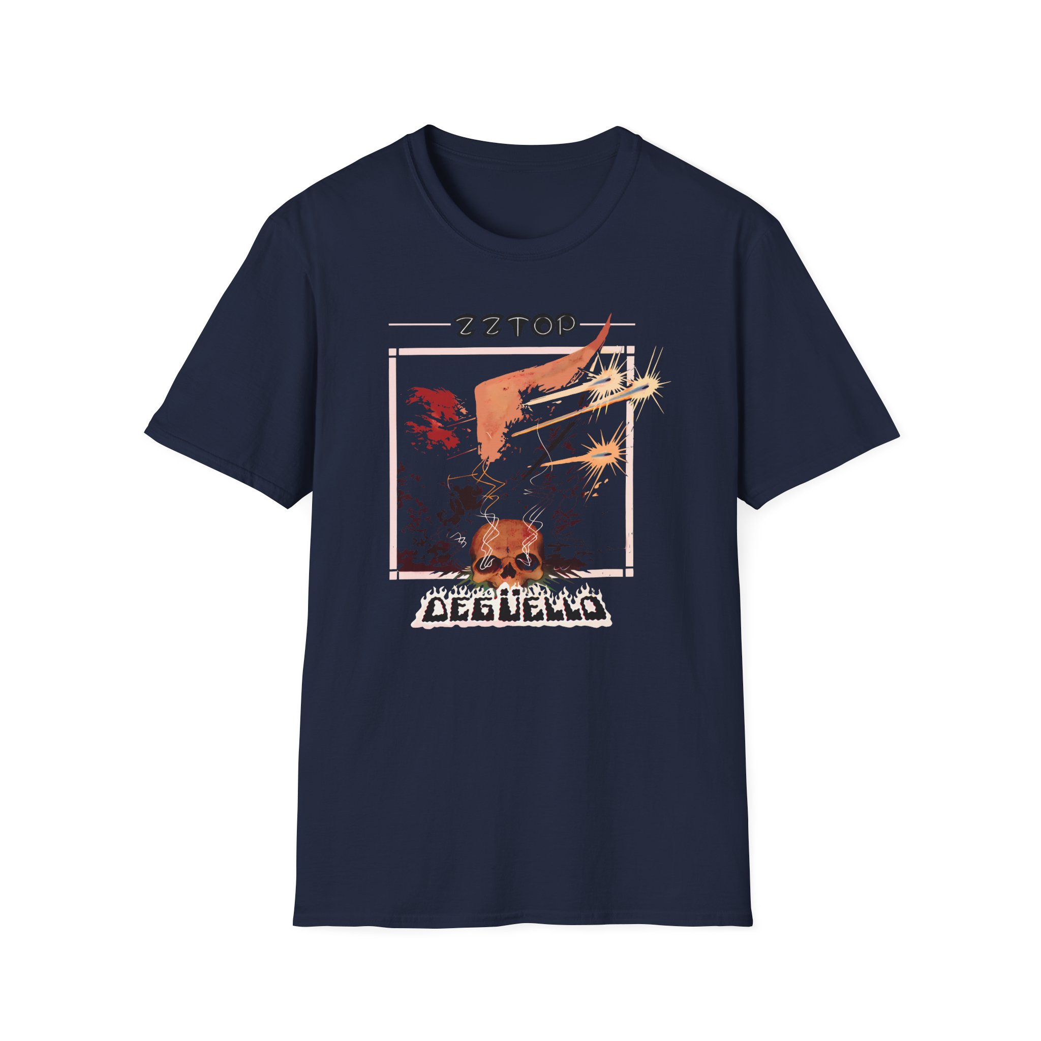 ZZ Top Degüello Unisex Softstyle T-Shirt