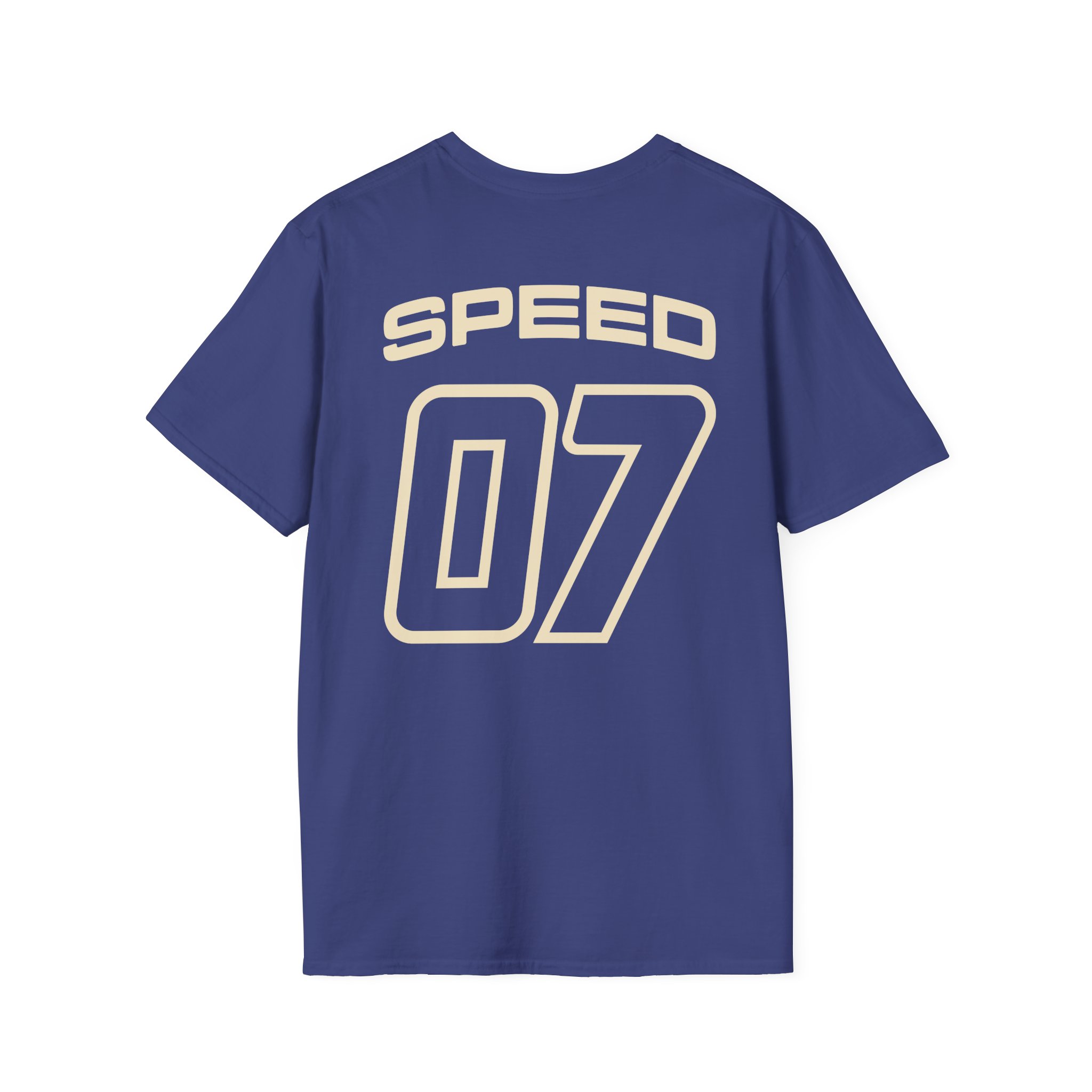 Ishowspeed Racing Royal Unisex Softstyle T-Shirt