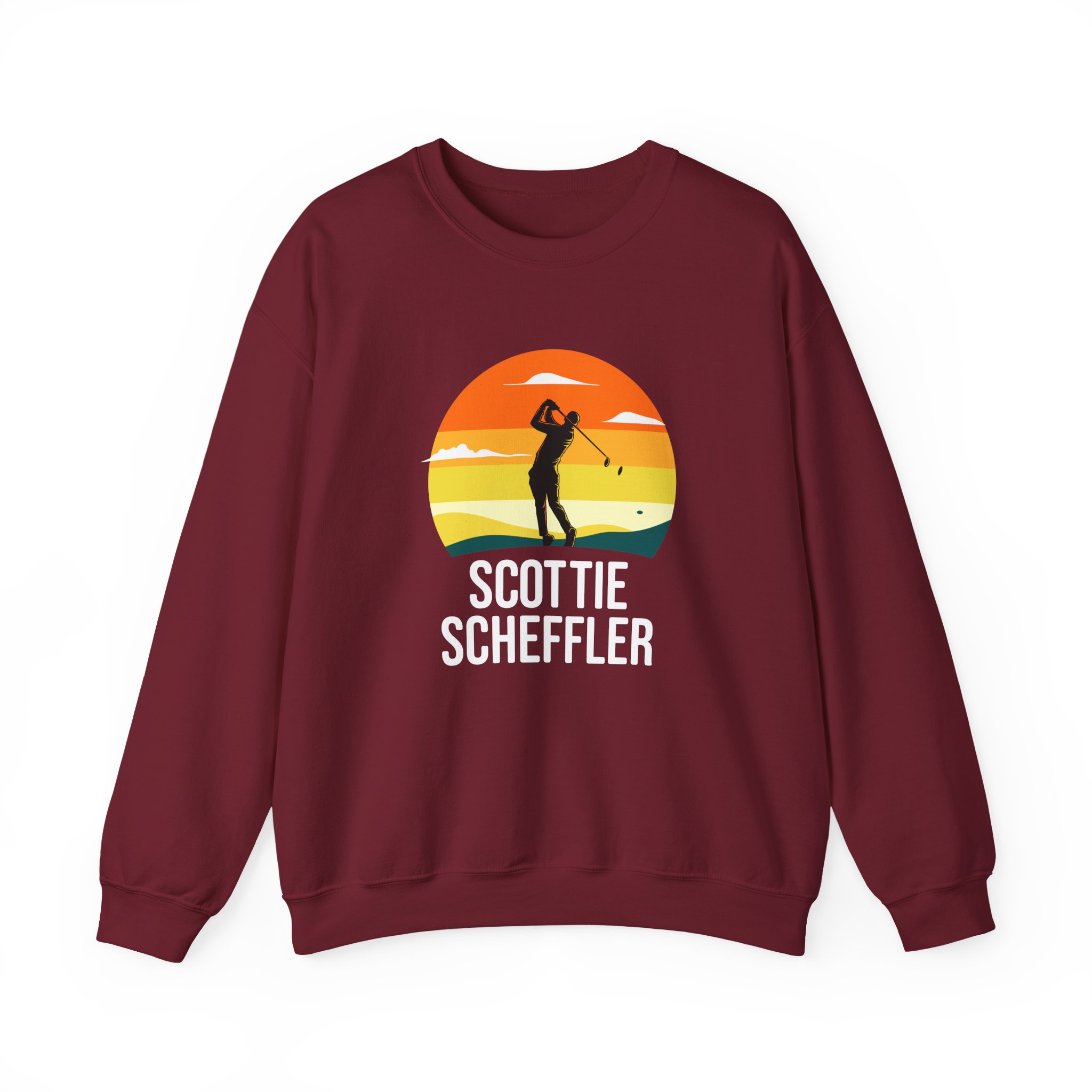 Scottie Scheffler Unisex Heavy Blendâ„¢ Crewneck Sweatshirt