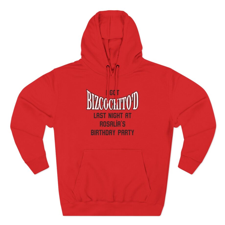 Rosalia Bizcochito'd Three-Panel Fleece Hoodie