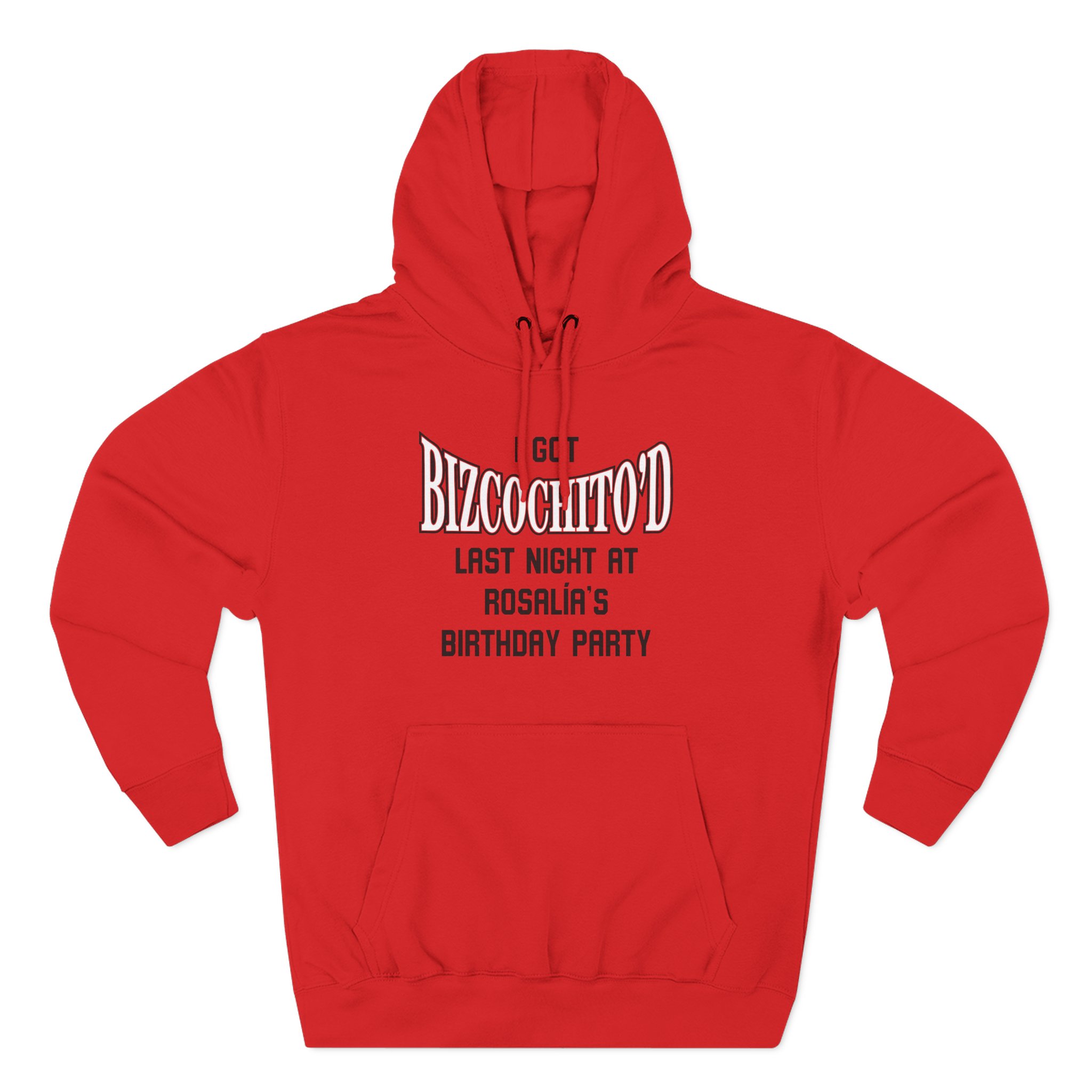 Rosalia Bizcochito'd Three-Panel Fleece Hoodie