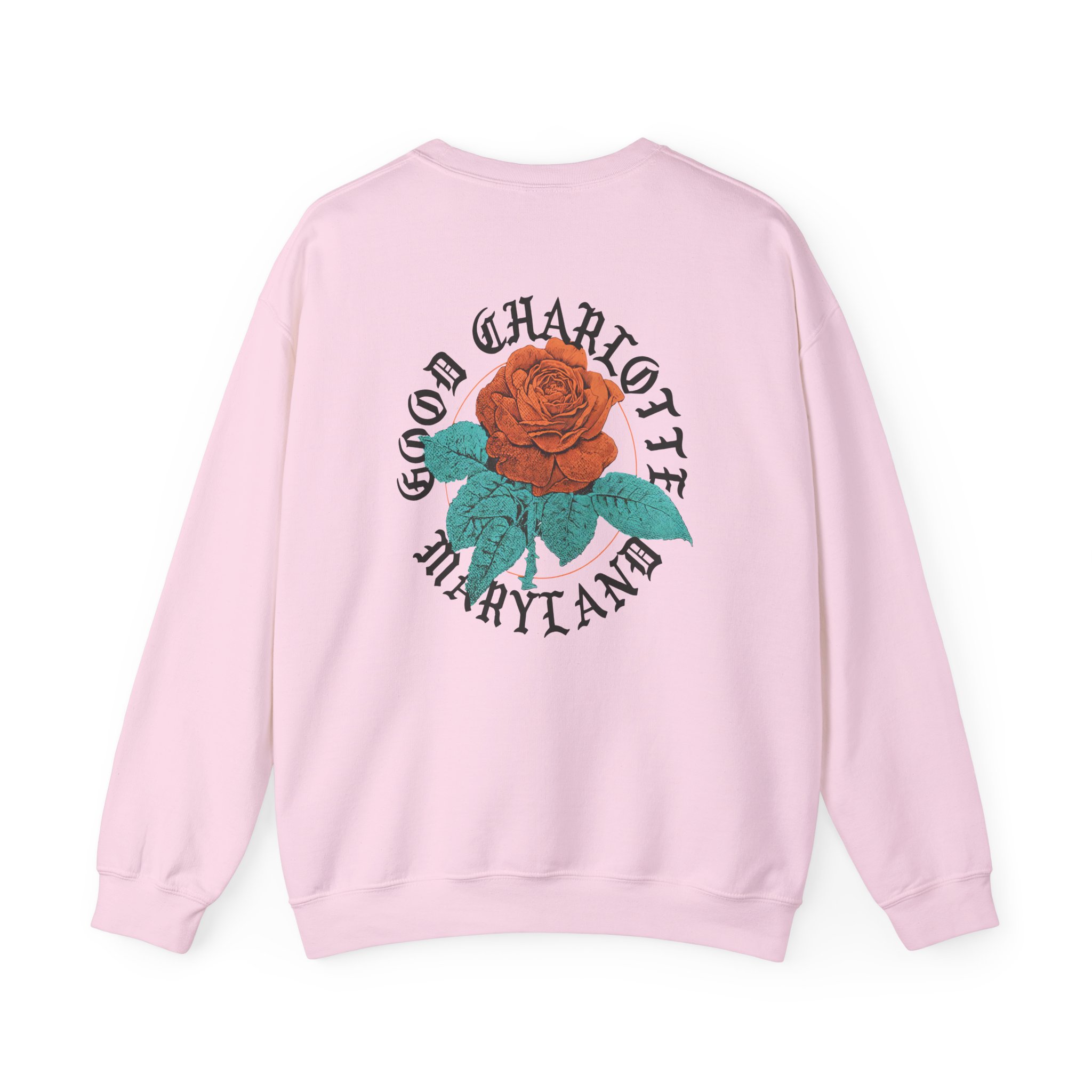 Good Charlotte Rose Maryland Unisex Heavy Blendâ„¢ Crewneck Sweatshirt