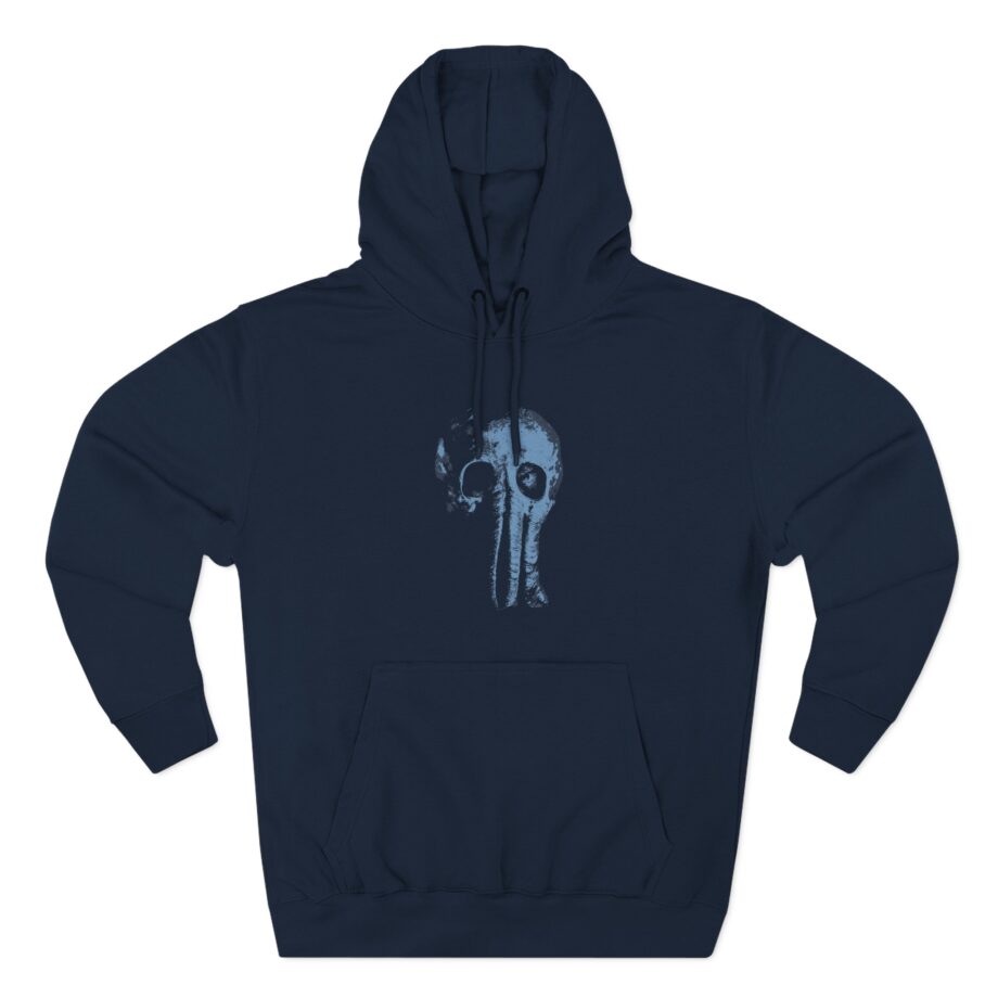 Absent in Body Plague God Three-Panel Fleece Hoodie