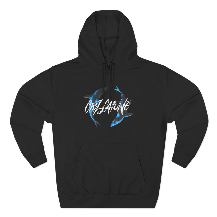 Cruz Cafune Double Shark Three-Panel Fleece Hoodie