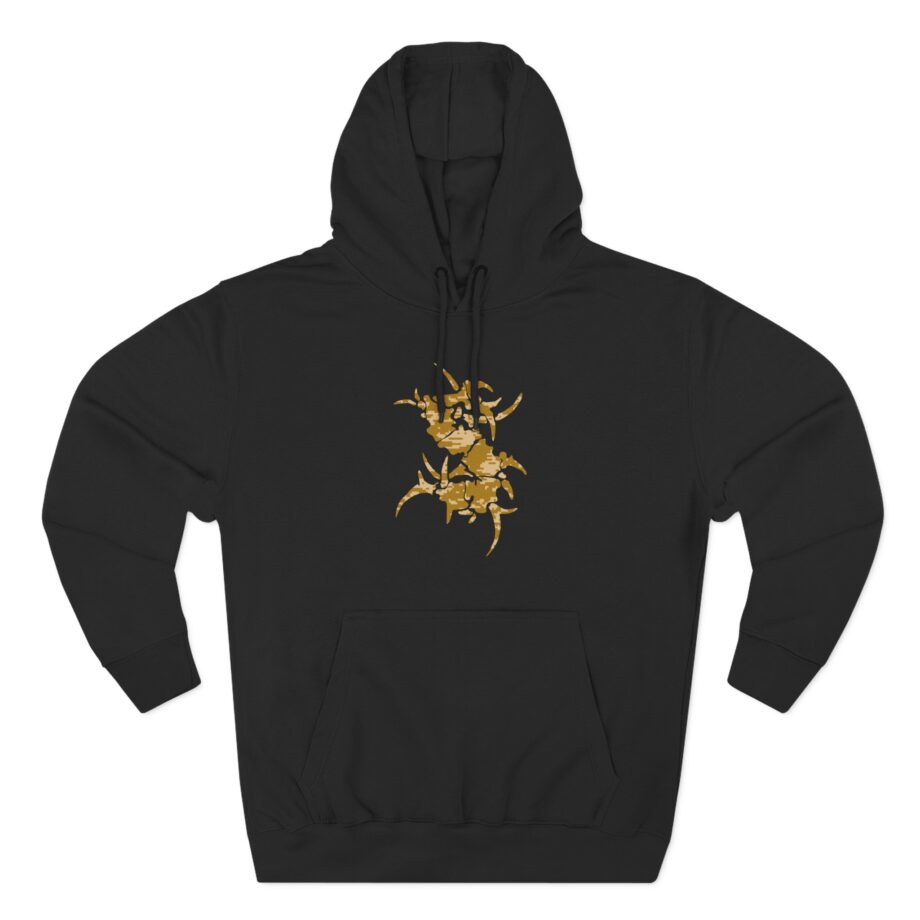 Sepultura Desert Camo S Logo Three-Panel Fleece Hoodie