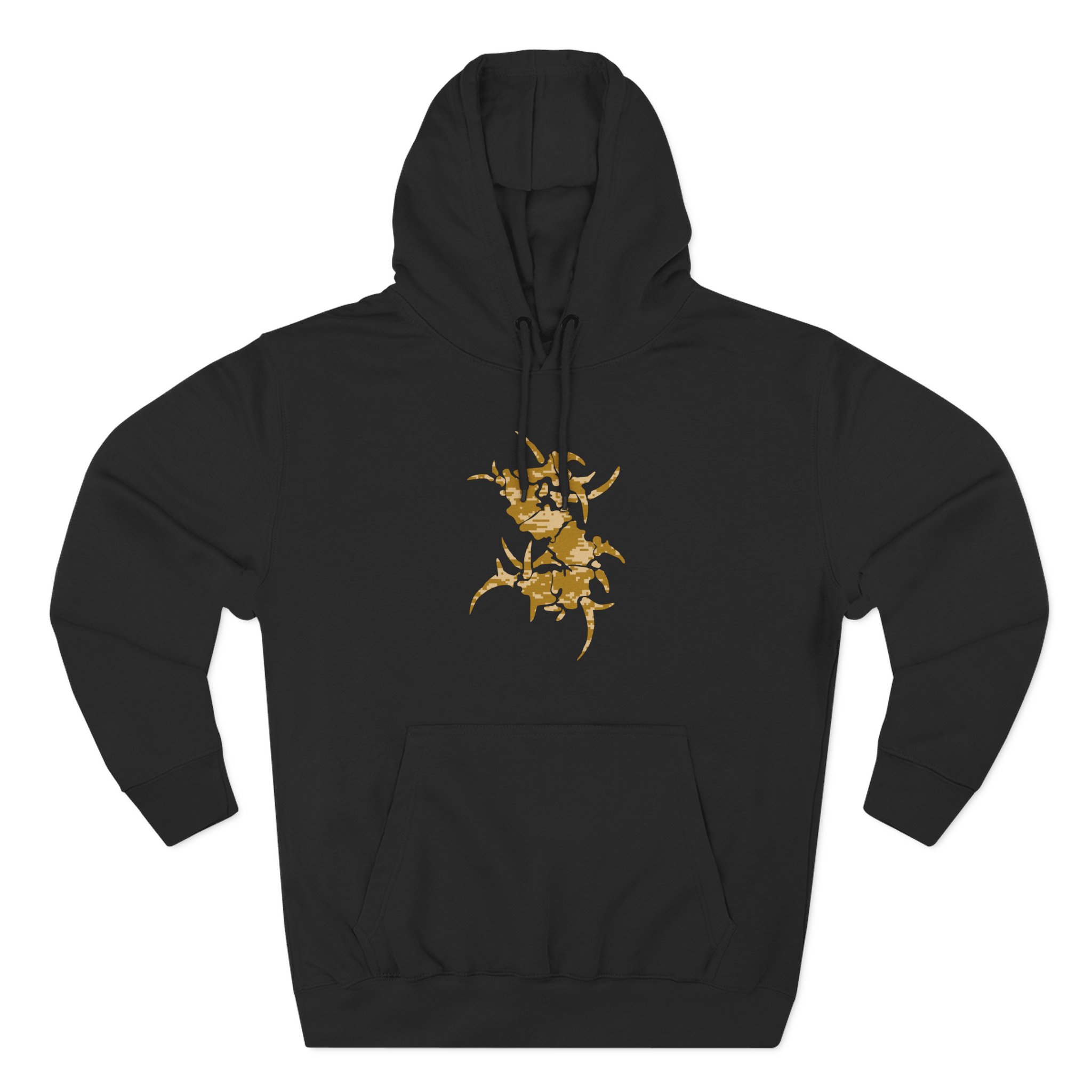 Sepultura Desert Camo S Logo Three-Panel Fleece Hoodie