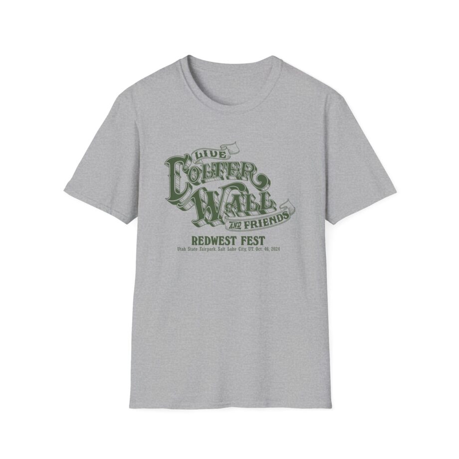 Colter Wall RedWest Fest Unisex Softstyle T-Shirt