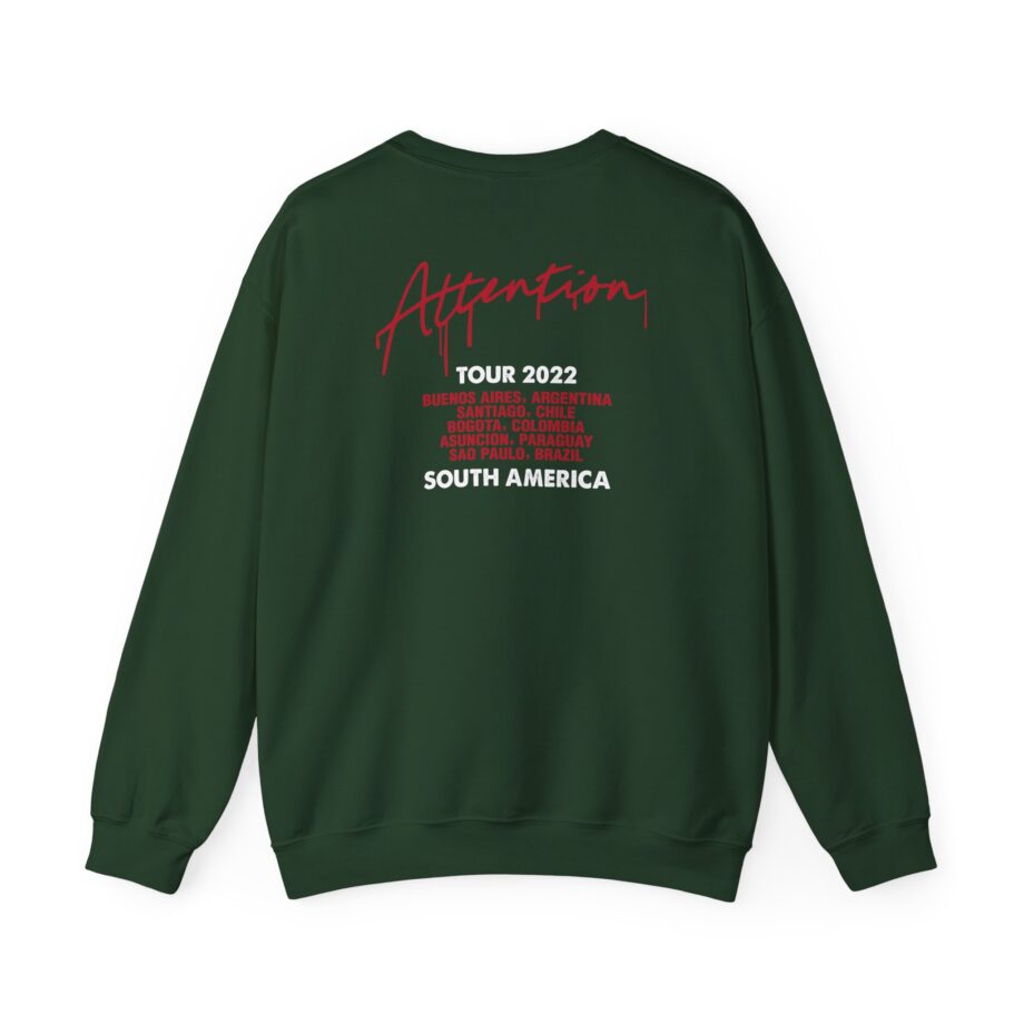 Miley Cyrus Serving Face South America Tour Unisex Heavy Blend™ Crewneck Sweatshirt