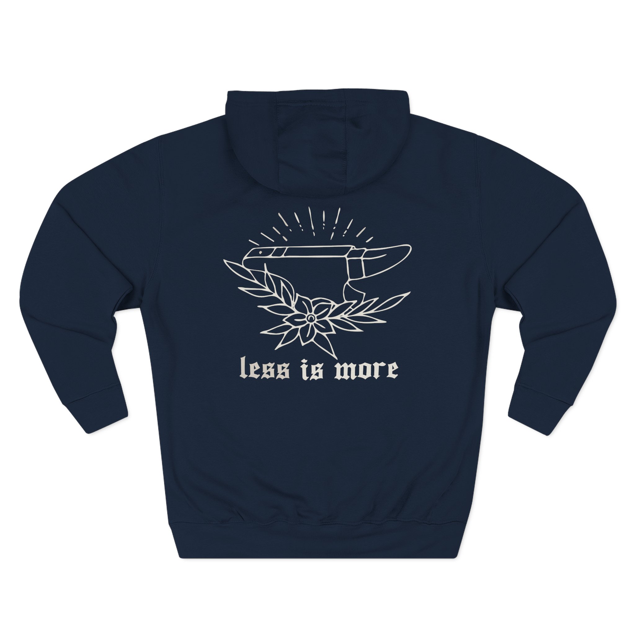 Kublai Khan - Less is More Three-Panel Fleece Hoodie