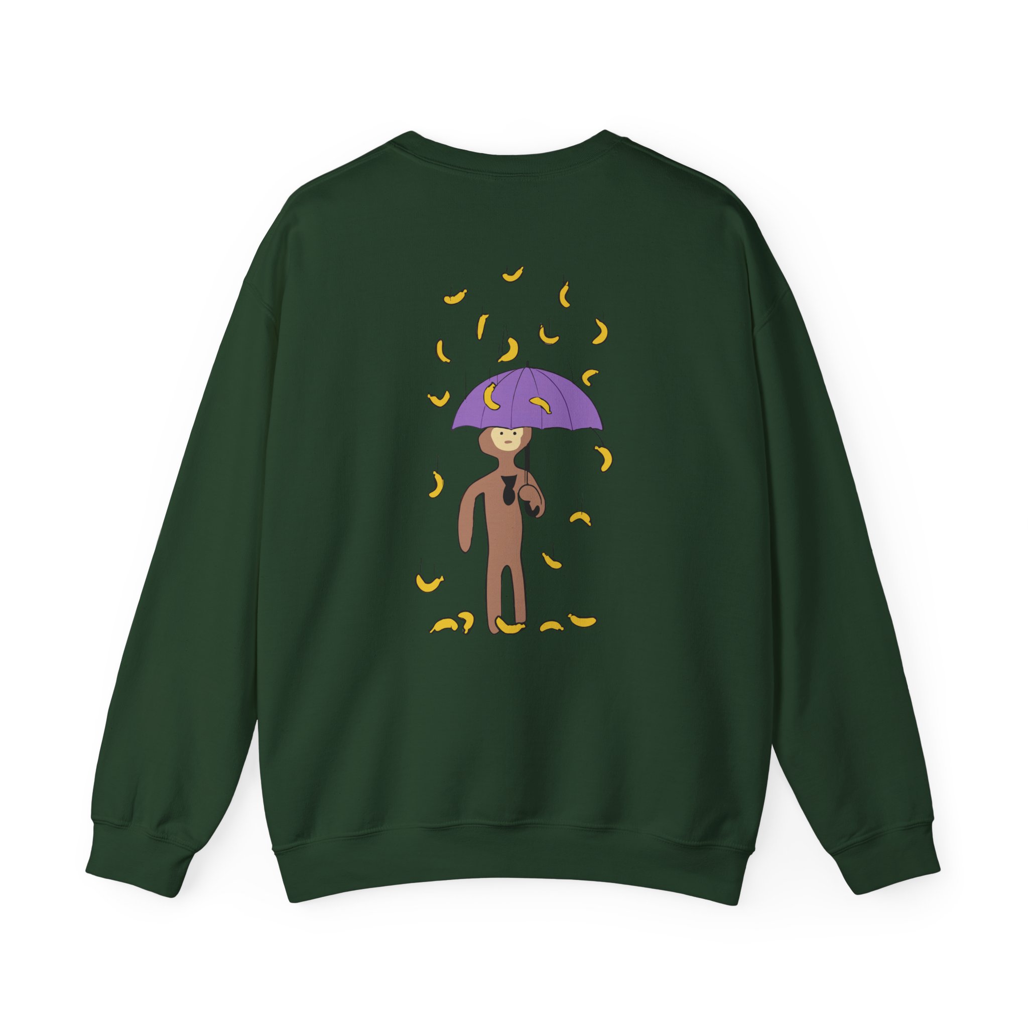 Spoonkid Raining Bananas Unisex Heavy Blendâ„¢ Crewneck Sweatshirt