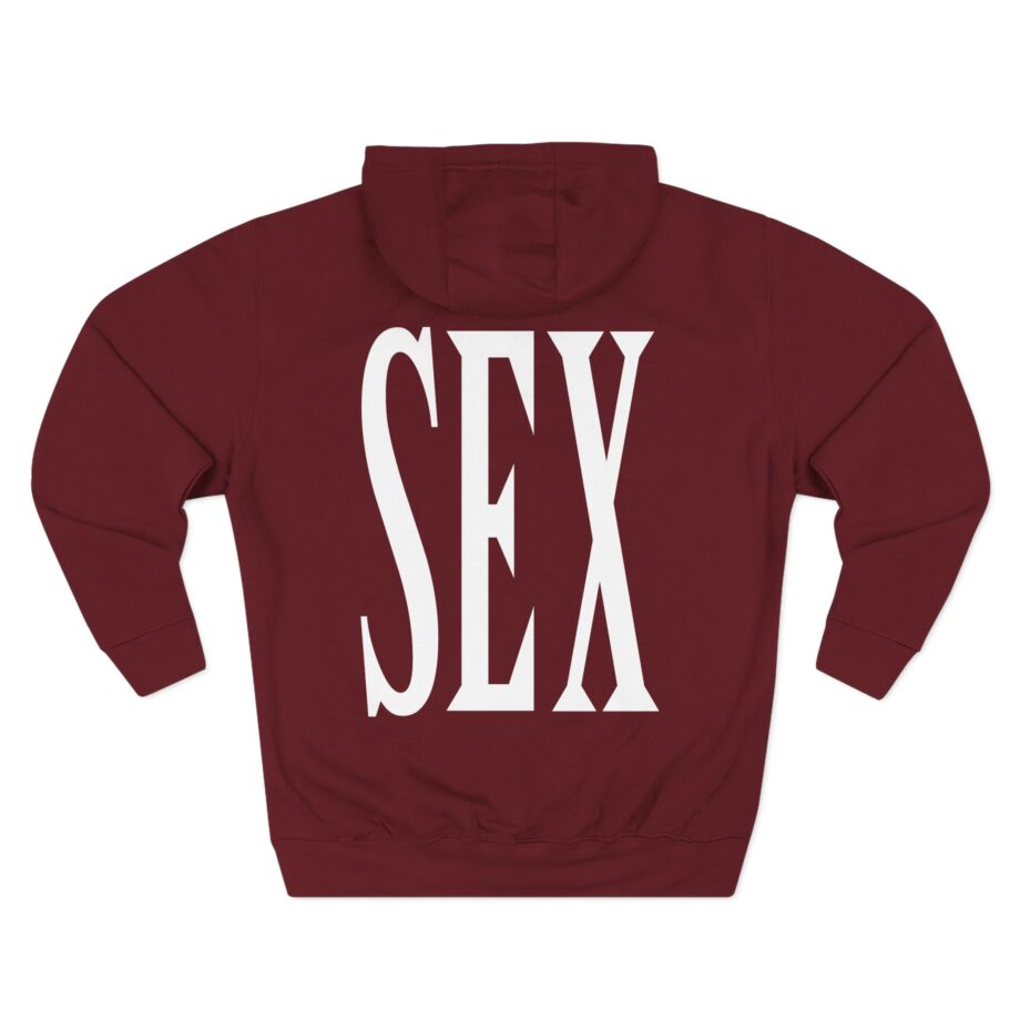 Sexmane Three-Panel Fleece Hoodie