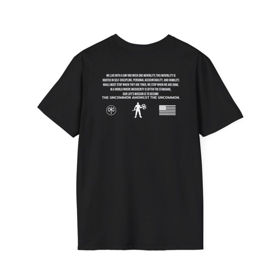 David Goggins Ethos Slogan Unisex Softstyle T-Shirt