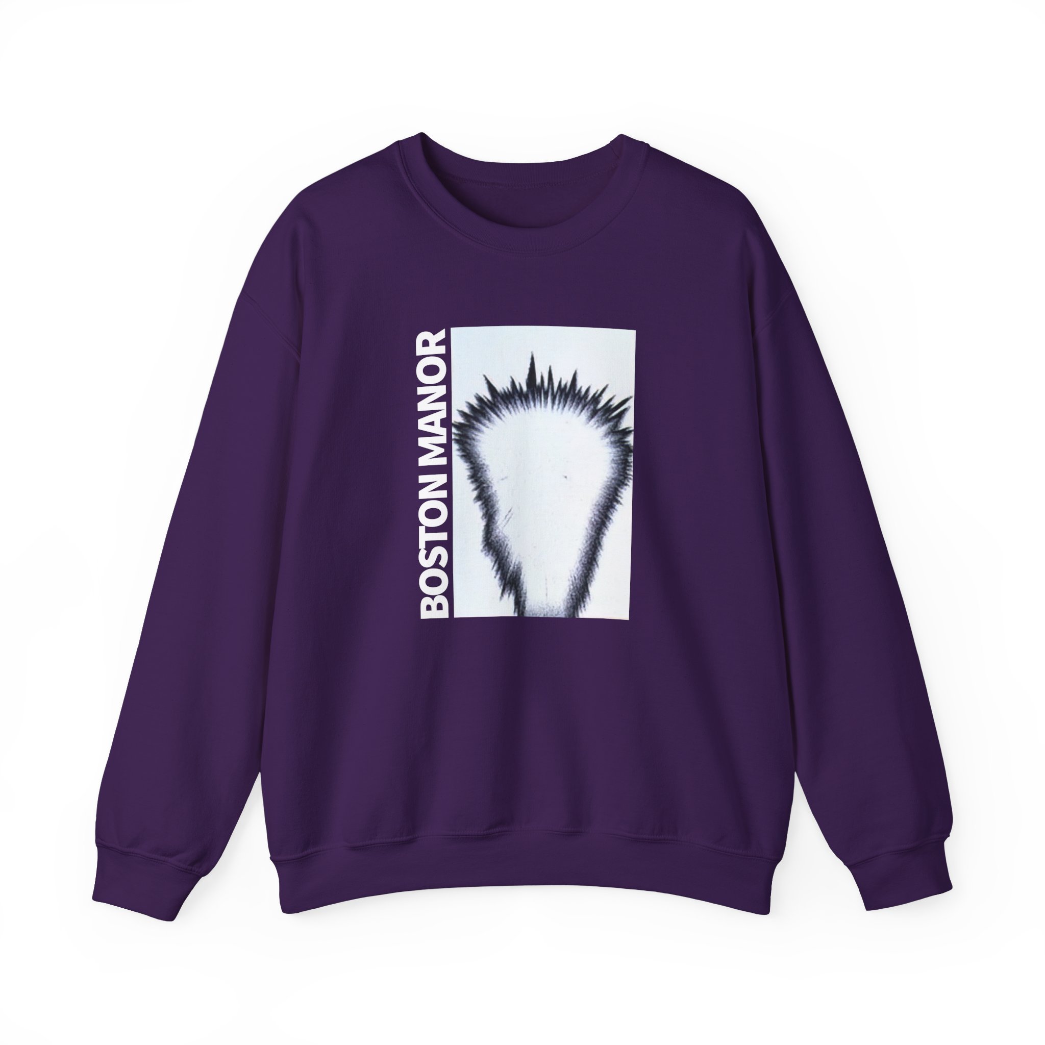 Boston Manor Flower Unisex Heavy Blendâ„¢ Crewneck Sweatshirt