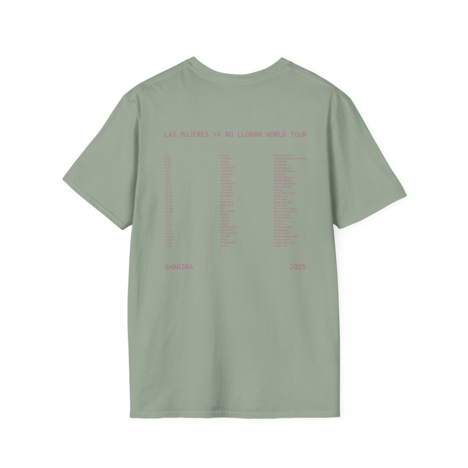 Shakira LMYNL World Tour Unisex Softstyle T-Shirt