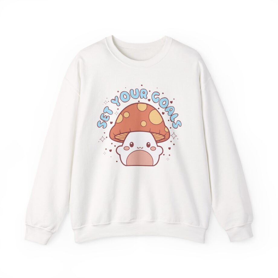 Set Your Goals Shroom Unisex Heavy Blend™ Crewneck Sweatshirt