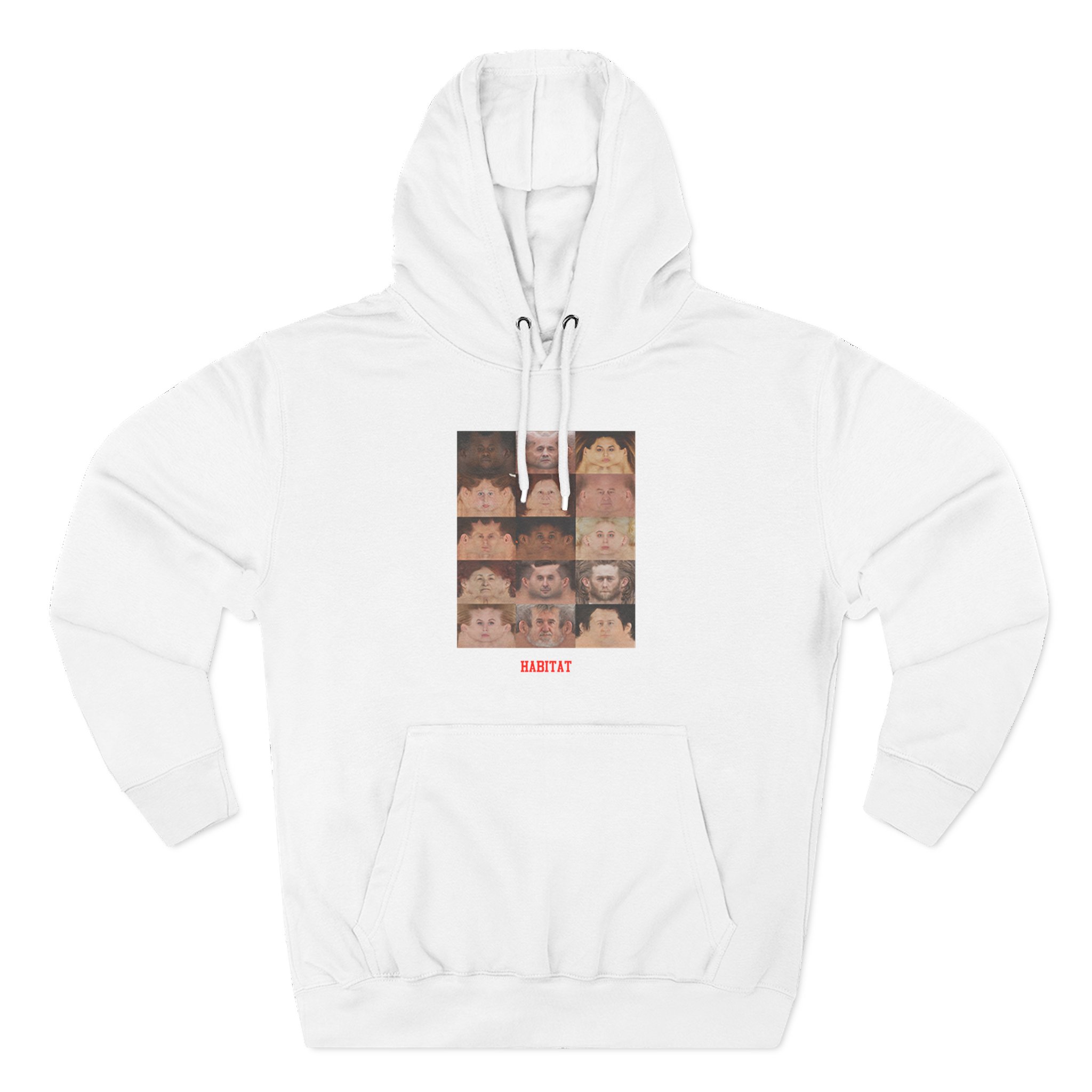 Nayt Three-Panel Fleece Hoodie