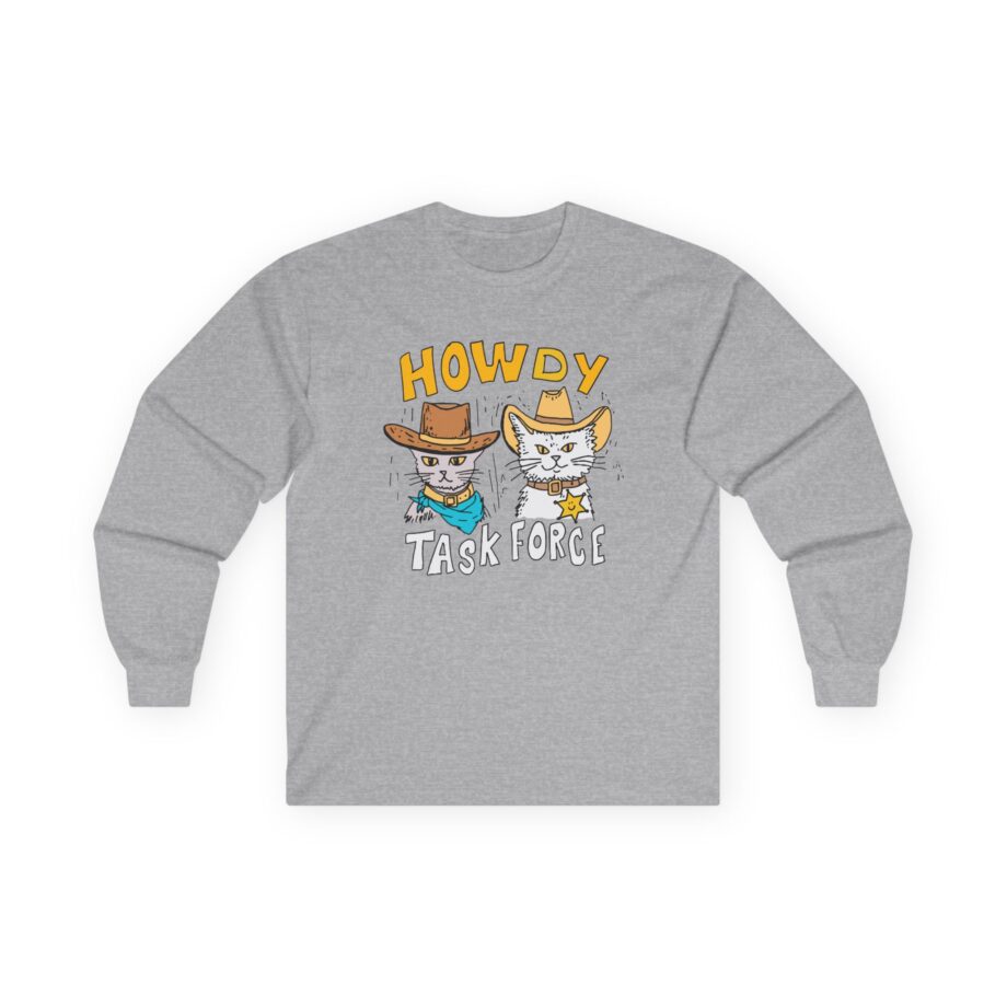 Ryan Trahan Howdy Task Force Unisex Ultra Cotton Long Sleeve Tee