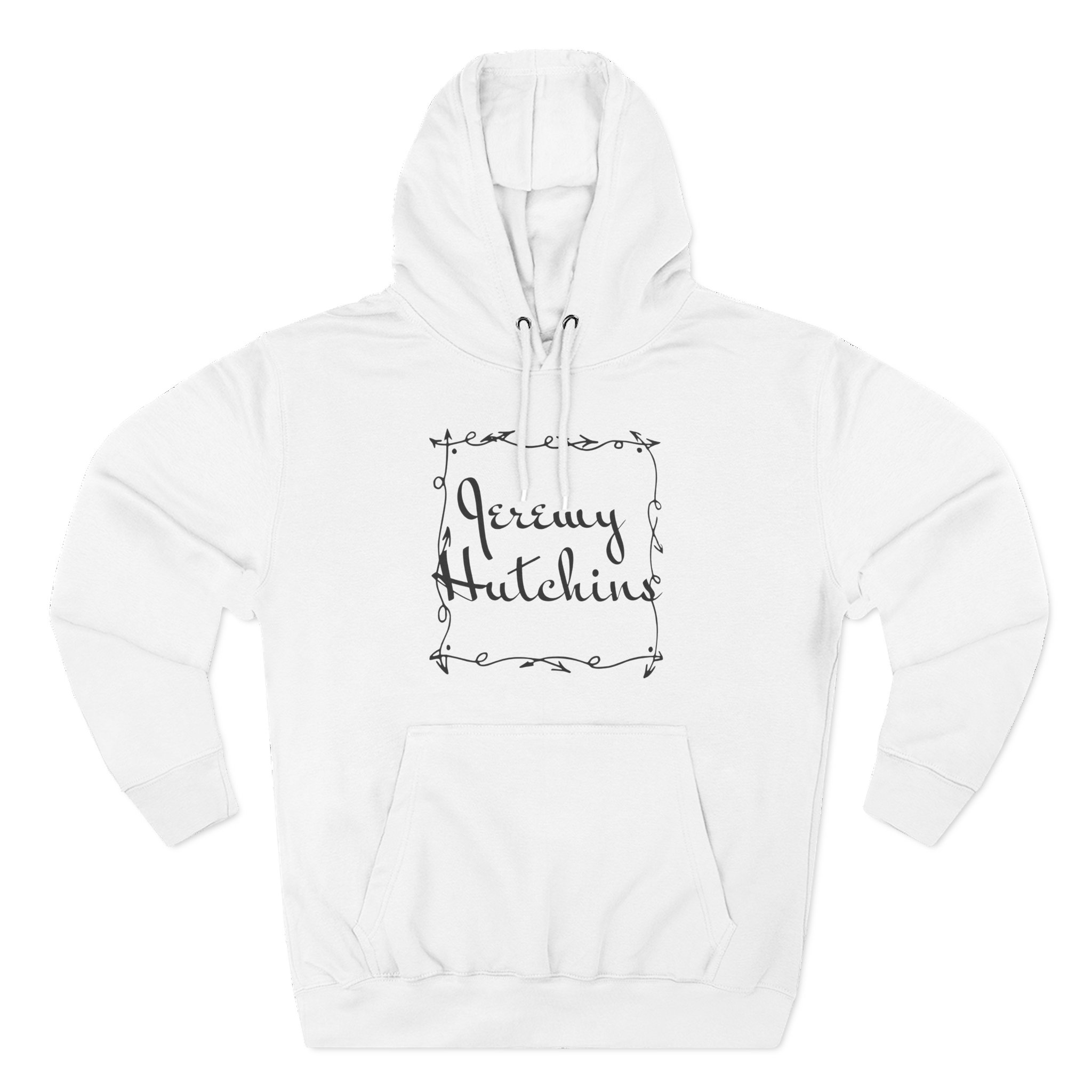 Jeremy Hutchins Three-Panel Fleece Hoodie