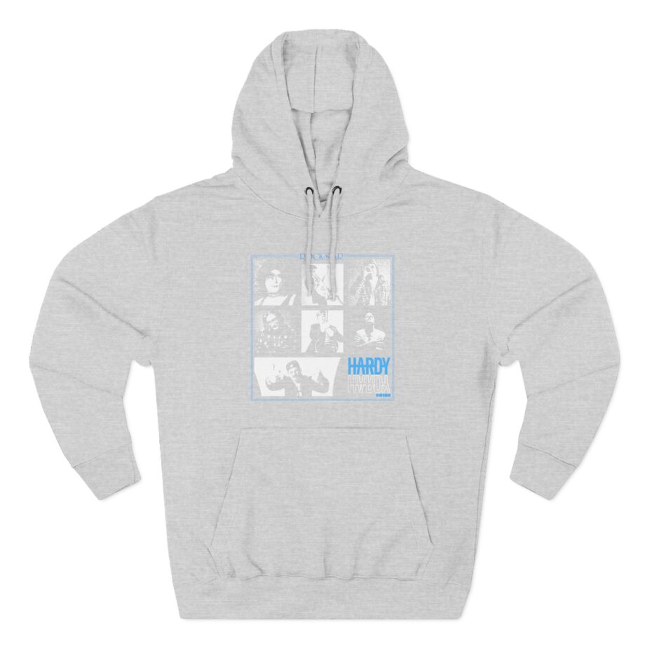 Hardy Rockstar Three-Panel Fleece Hoodie