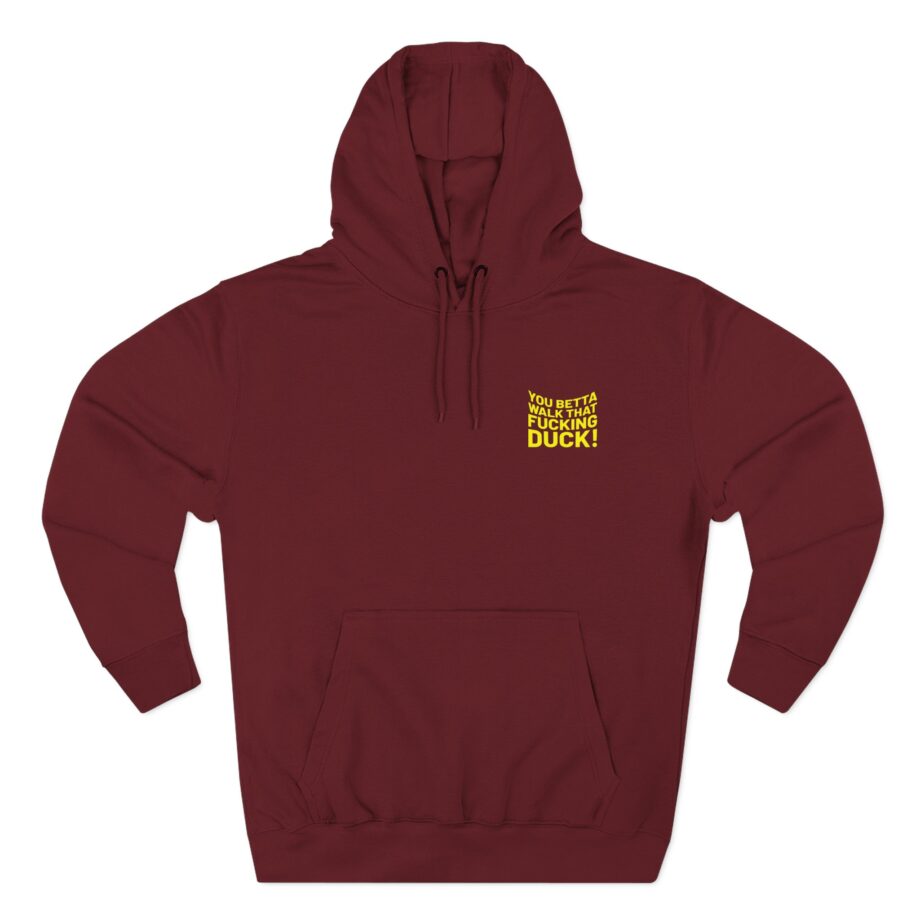 Anetra You Betta Three-Panel Fleece Hoodie