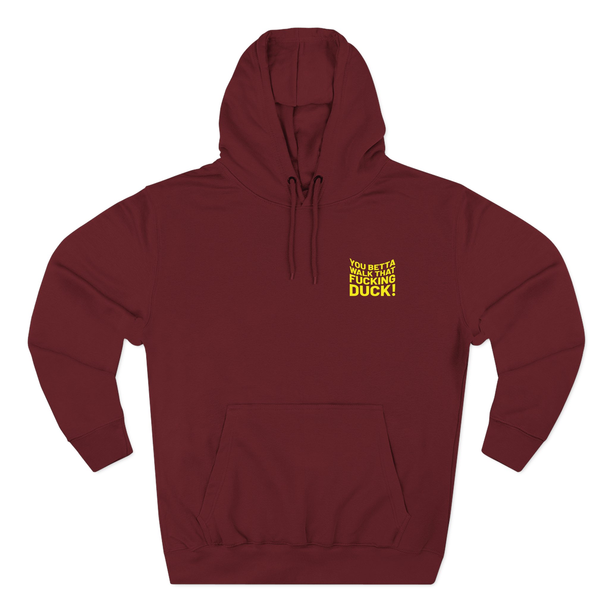 Anetra You Betta Three-Panel Fleece Hoodie