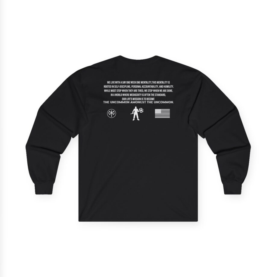 David Goggins Ethos Slogan Unisex Ultra Cotton Long Sleeve Tee