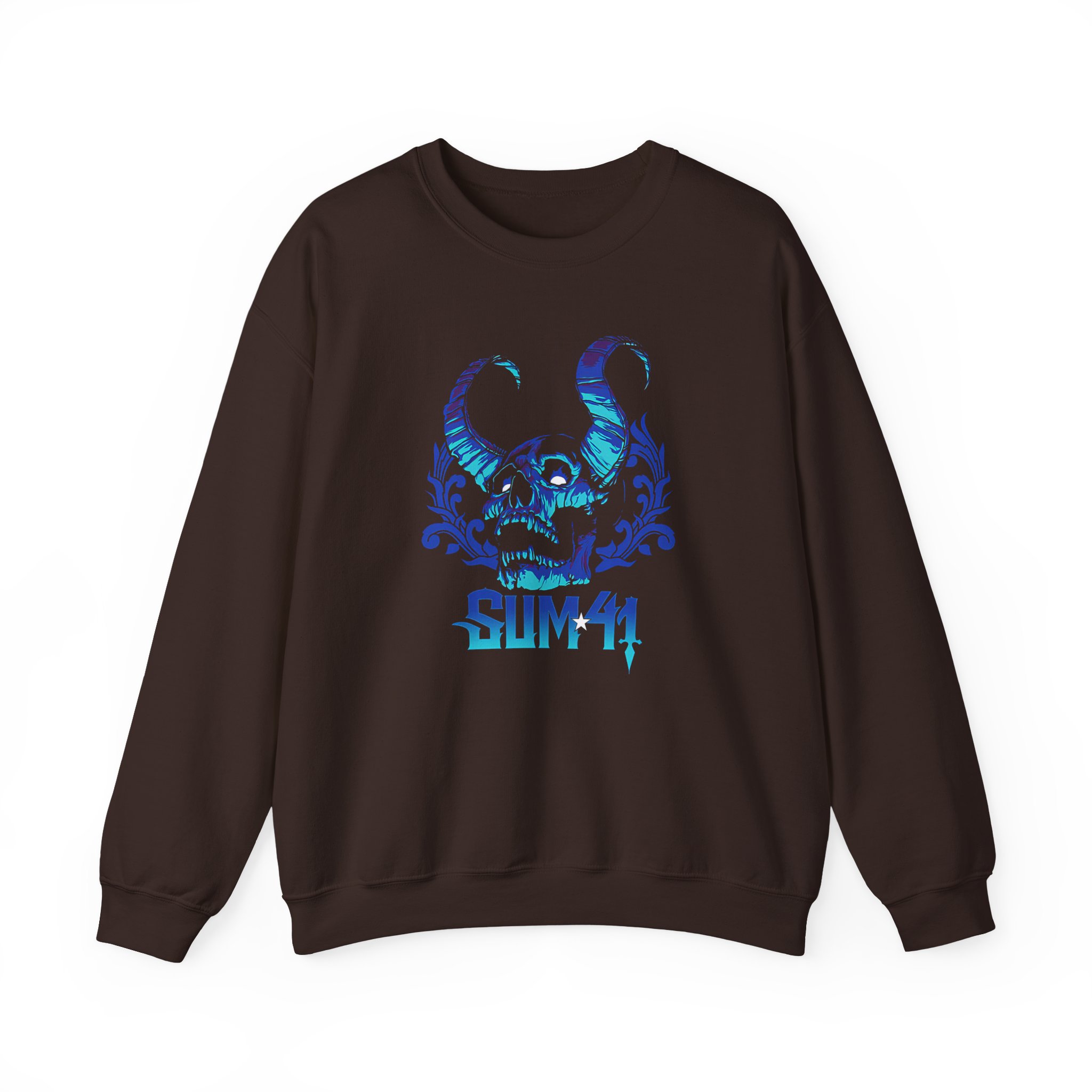 Sum 41 Blue Demon Itin Unisex Heavy Blendâ„¢ Crewneck Sweatshirt