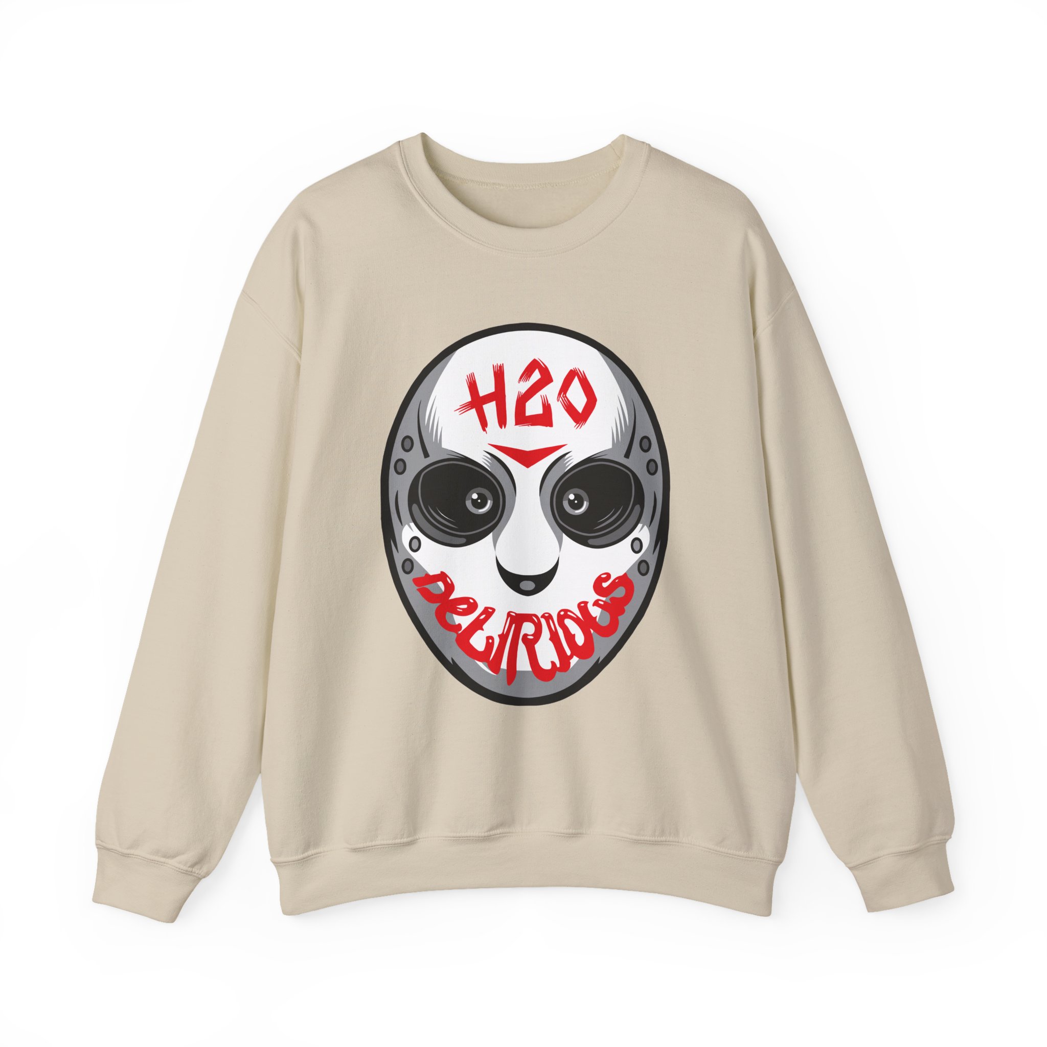 H2odelirious Face Mask Logo Unisex Heavy Blendâ„¢ Crewneck Sweatshirt