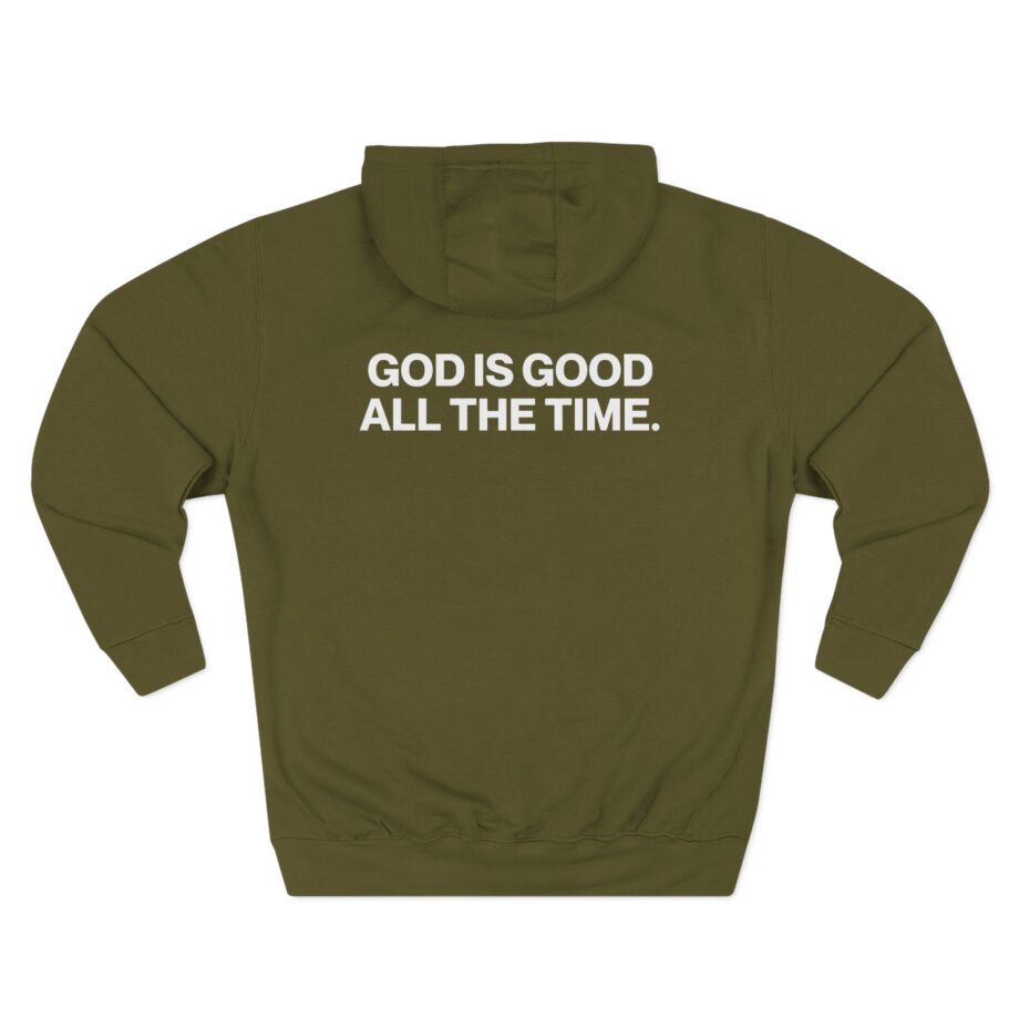 Forrest Frank God is Good Coach's Three-Panel Fleece Hoodie