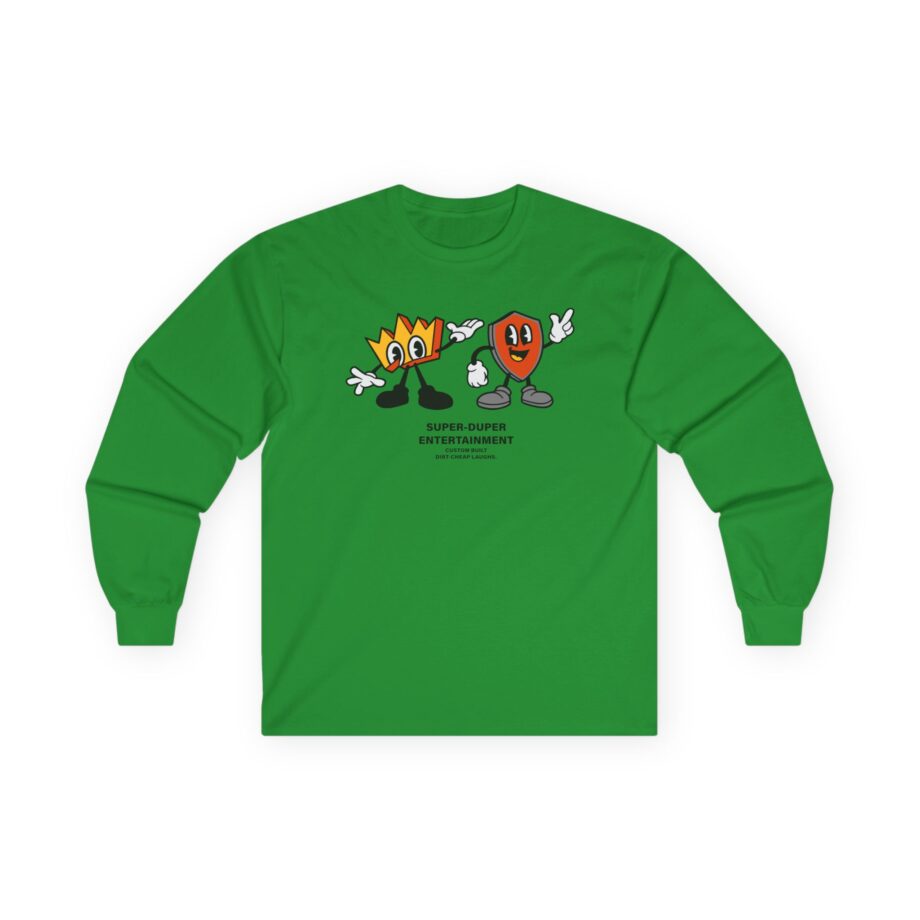OTK Super-duper Entertainment Unisex Ultra Cotton Long Sleeve Tee