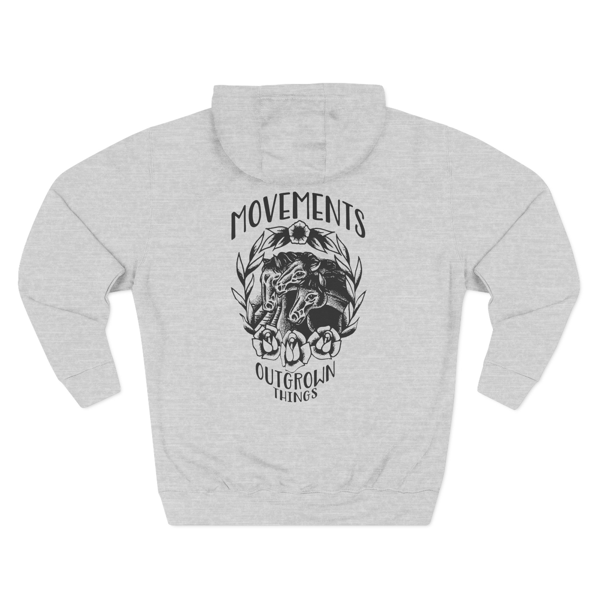 Movements Traditional Horse Three-Panel Fleece Hoodie