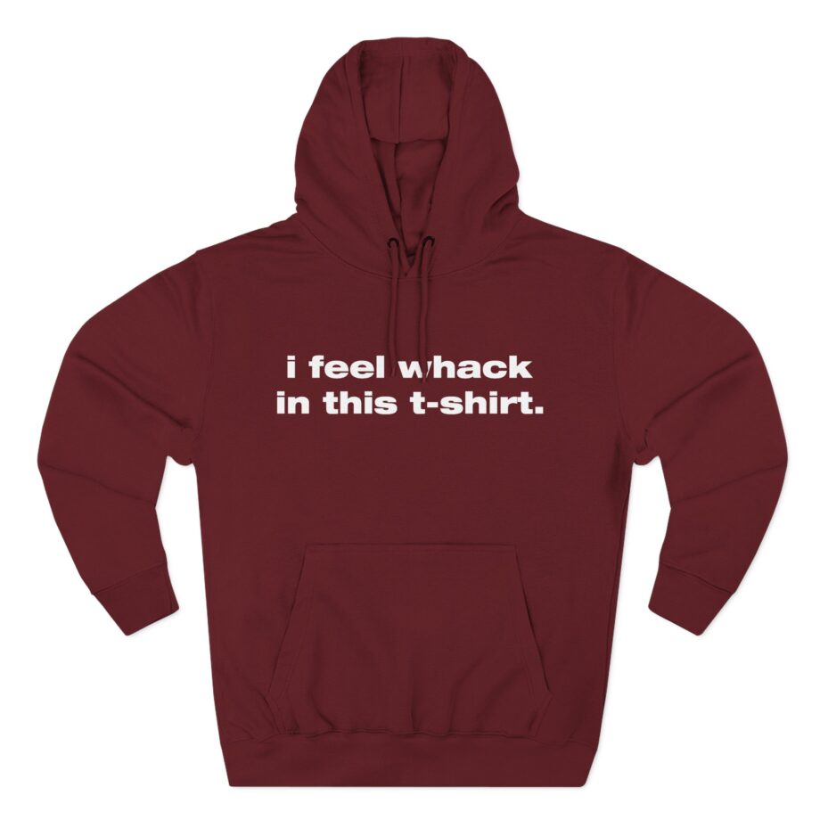 Tierra Whack I Feel Whack in This Three-Panel Fleece Hoodie