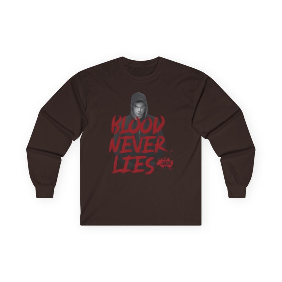 Dexter Blood Never Lies Unisex Ultra Cotton Long Sleeve Tee