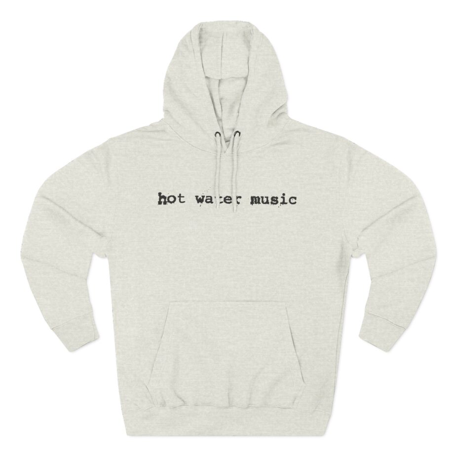 Hot Water Music Three-Panel Fleece Hoodie