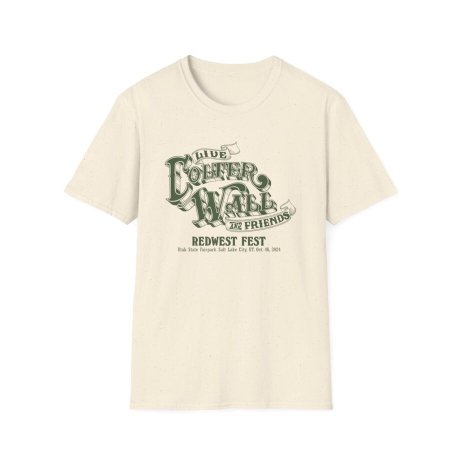 Colter Wall RedWest Fest Unisex Softstyle T-Shirt