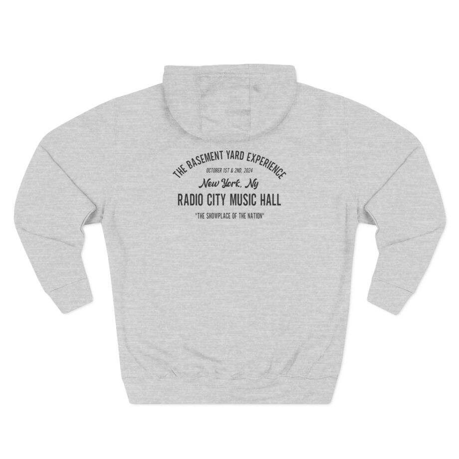 Basement Yard Tby Radio City Ivory Three-Panel Fleece Hoodie