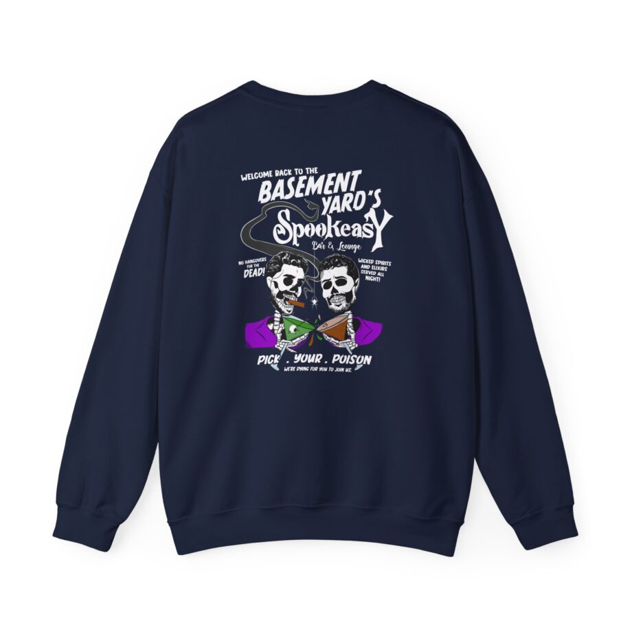 Basement Yard the Spookeasy Bar & Lounge Unisex Heavy Blend™ Crewneck Sweatshirt