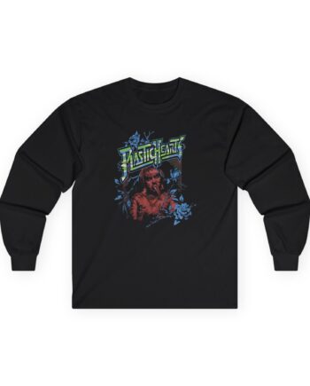 Miley Cyrus Madeworn Plastic Hearts Tongue Unisex Ultra Cotton Long Sleeve Tee